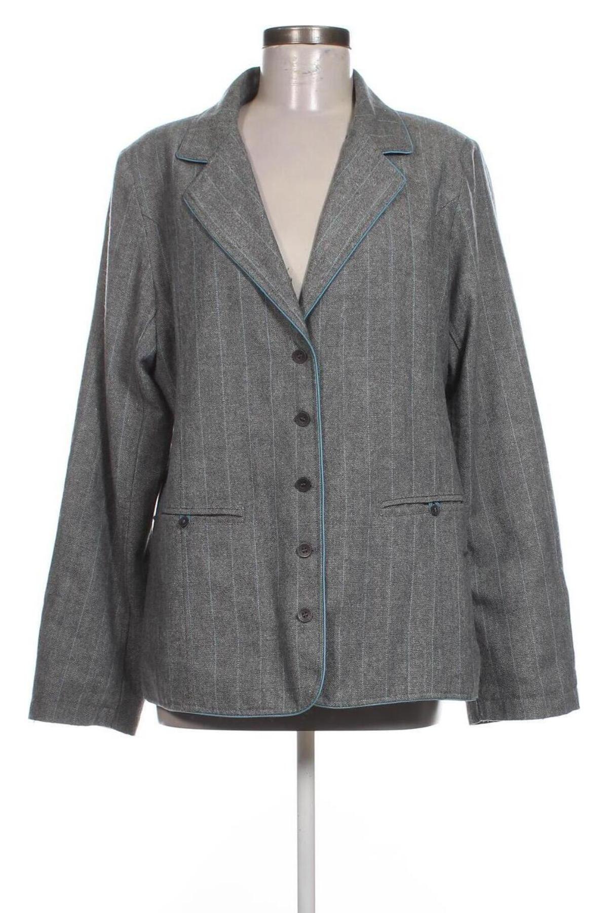 Damen Blazer, Größe XXL, Farbe Grau, Preis 24,55 €