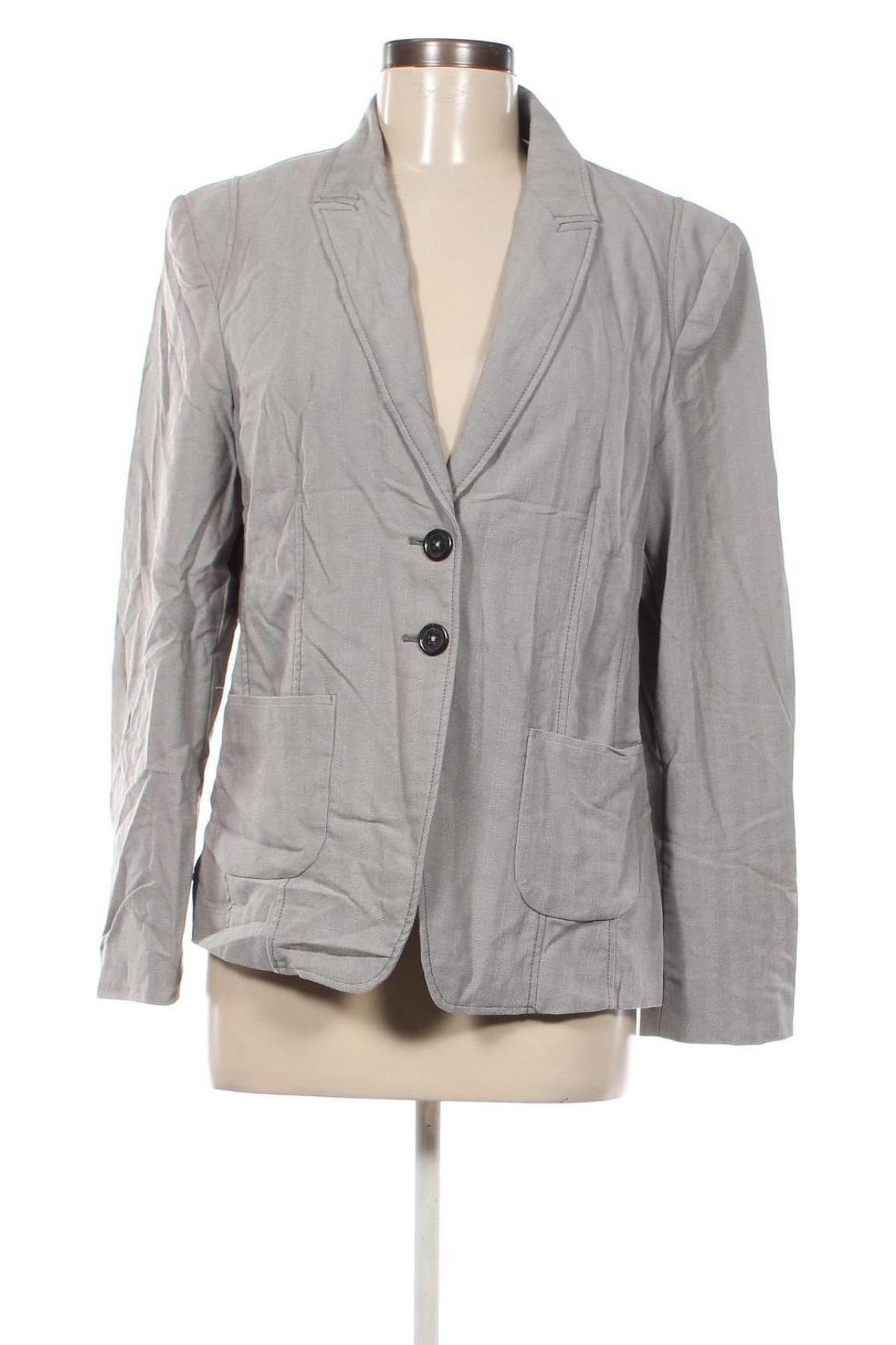 Damen Blazer, Größe M, Farbe Grau, Preis 10,99 €