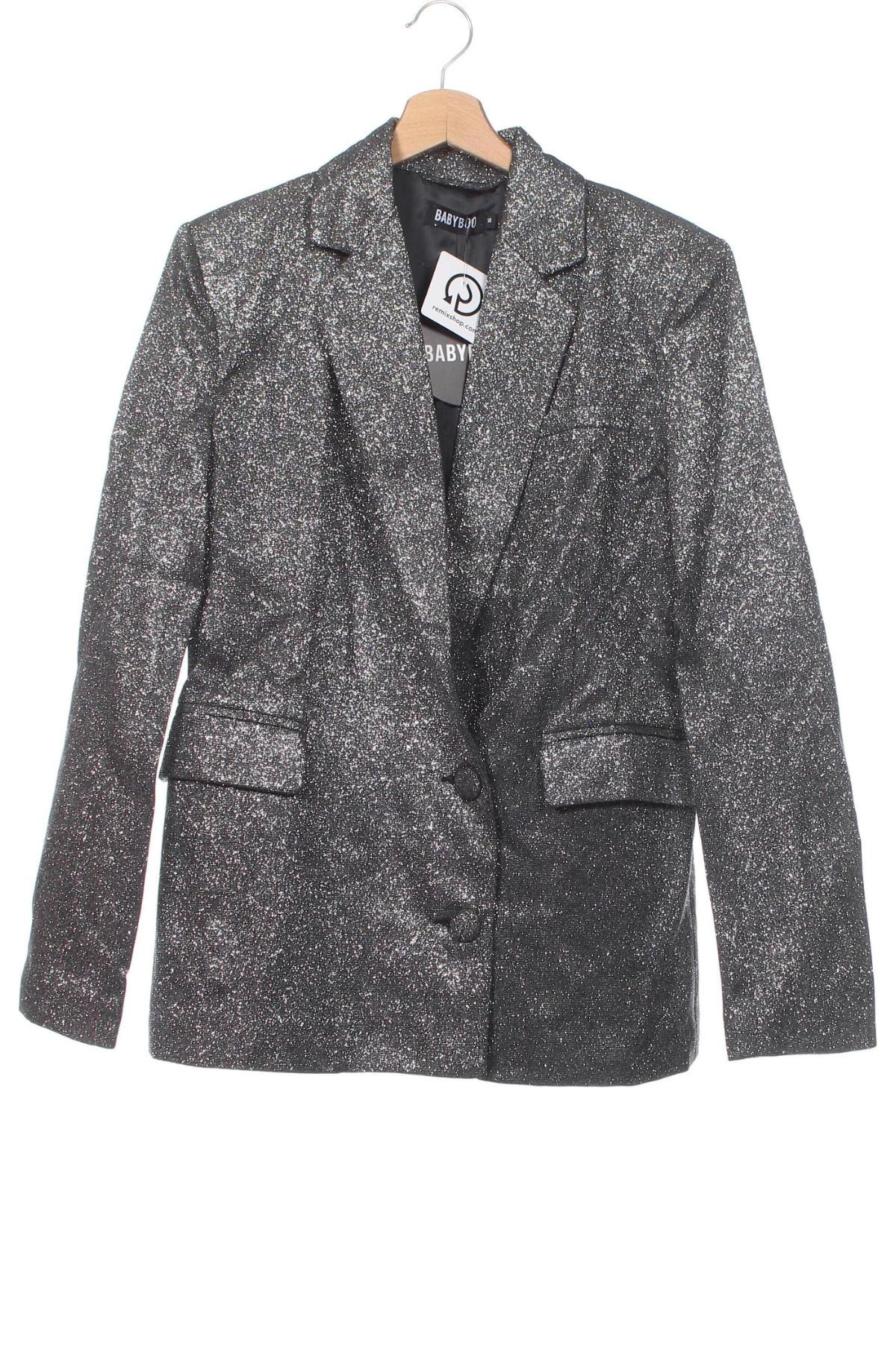 Damen Blazer Babyboo, Größe XS, Farbe Silber, Preis 79,80 €