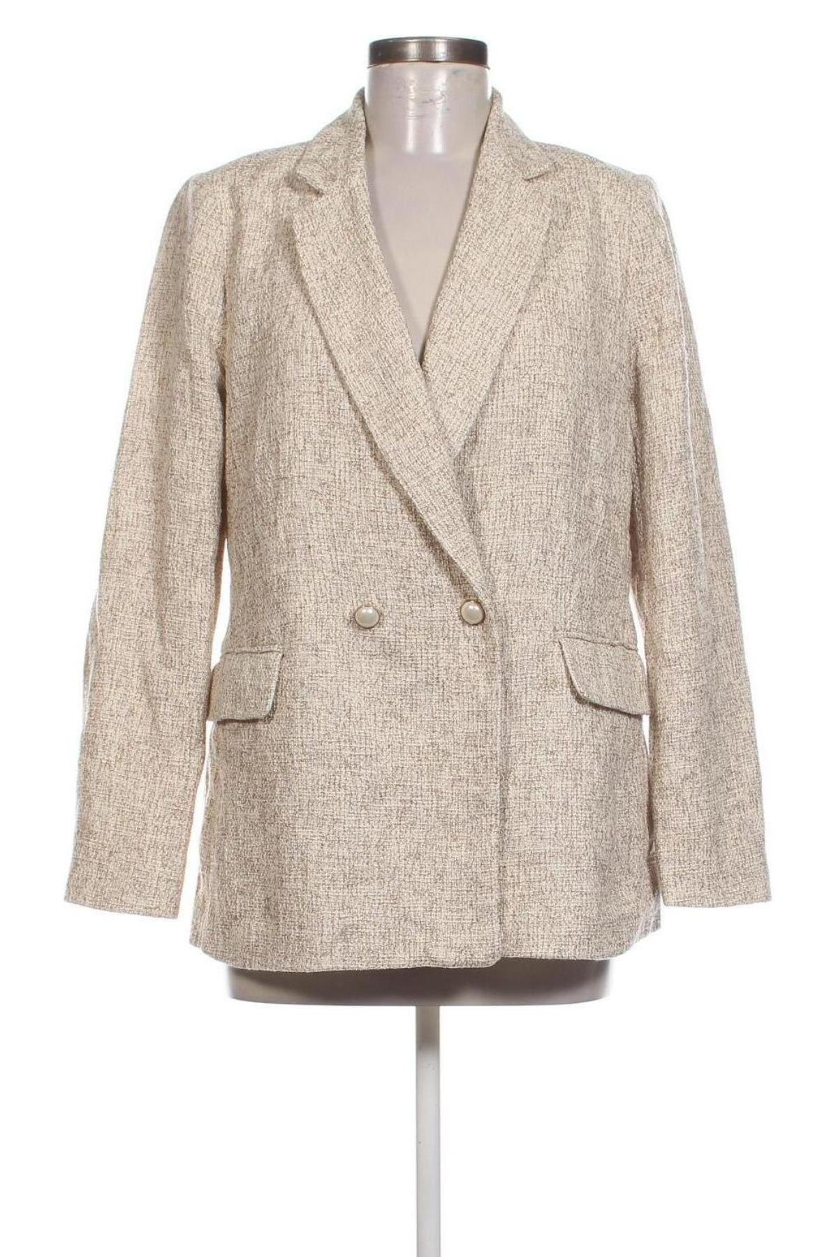 Damen Blazer H&M, Größe M, Farbe Beige, Preis 24,55 €