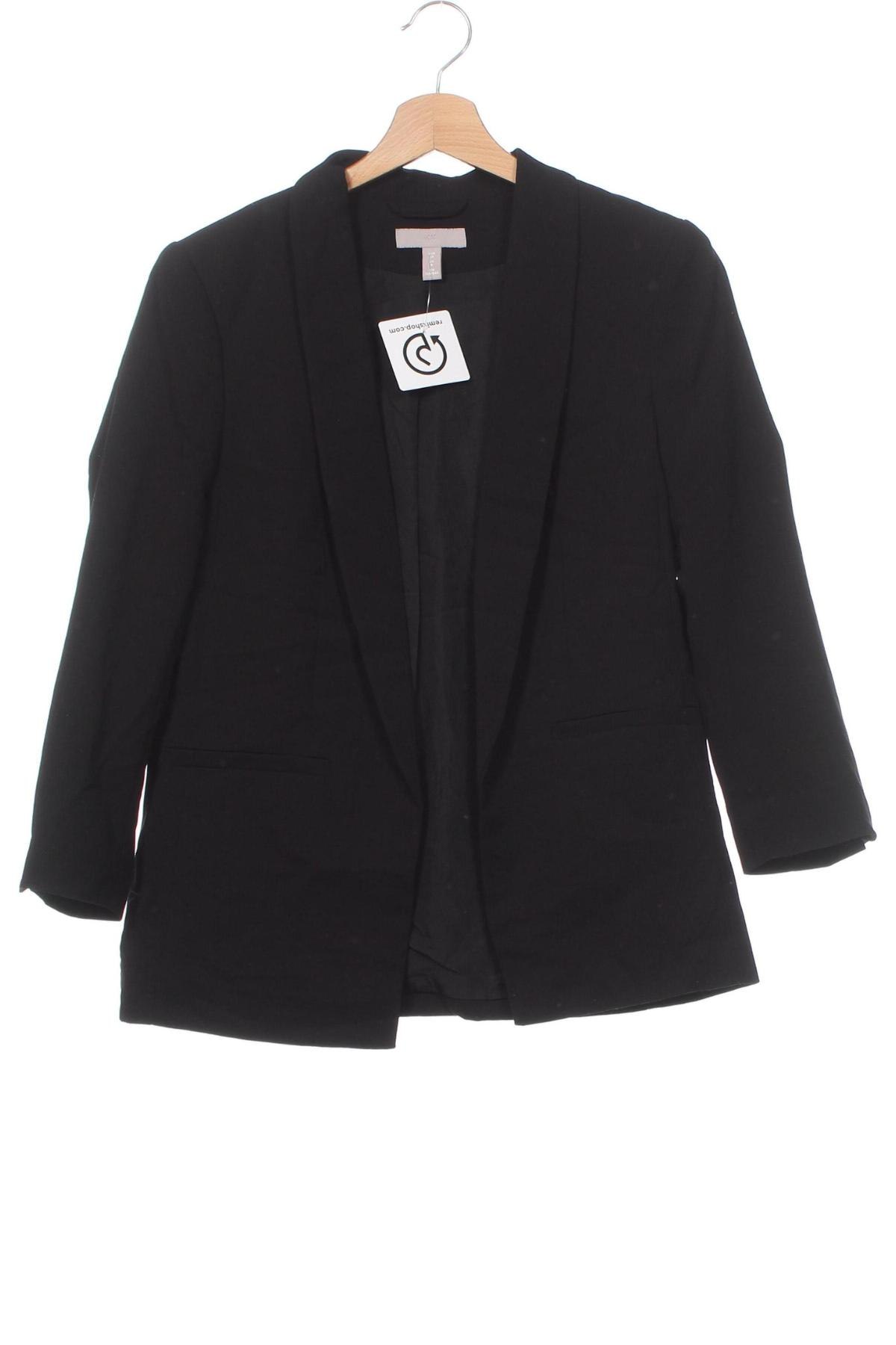 Damen Blazer H&M, Größe XS, Farbe Schwarz, Preis € 33,99