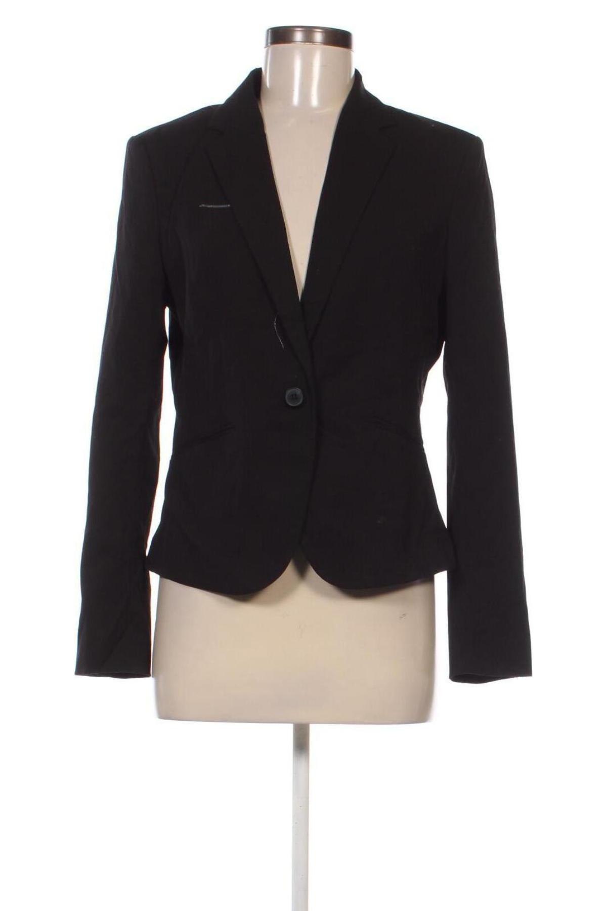 Damen Blazer H&M, Größe L, Farbe Schwarz, Preis 14,99 €