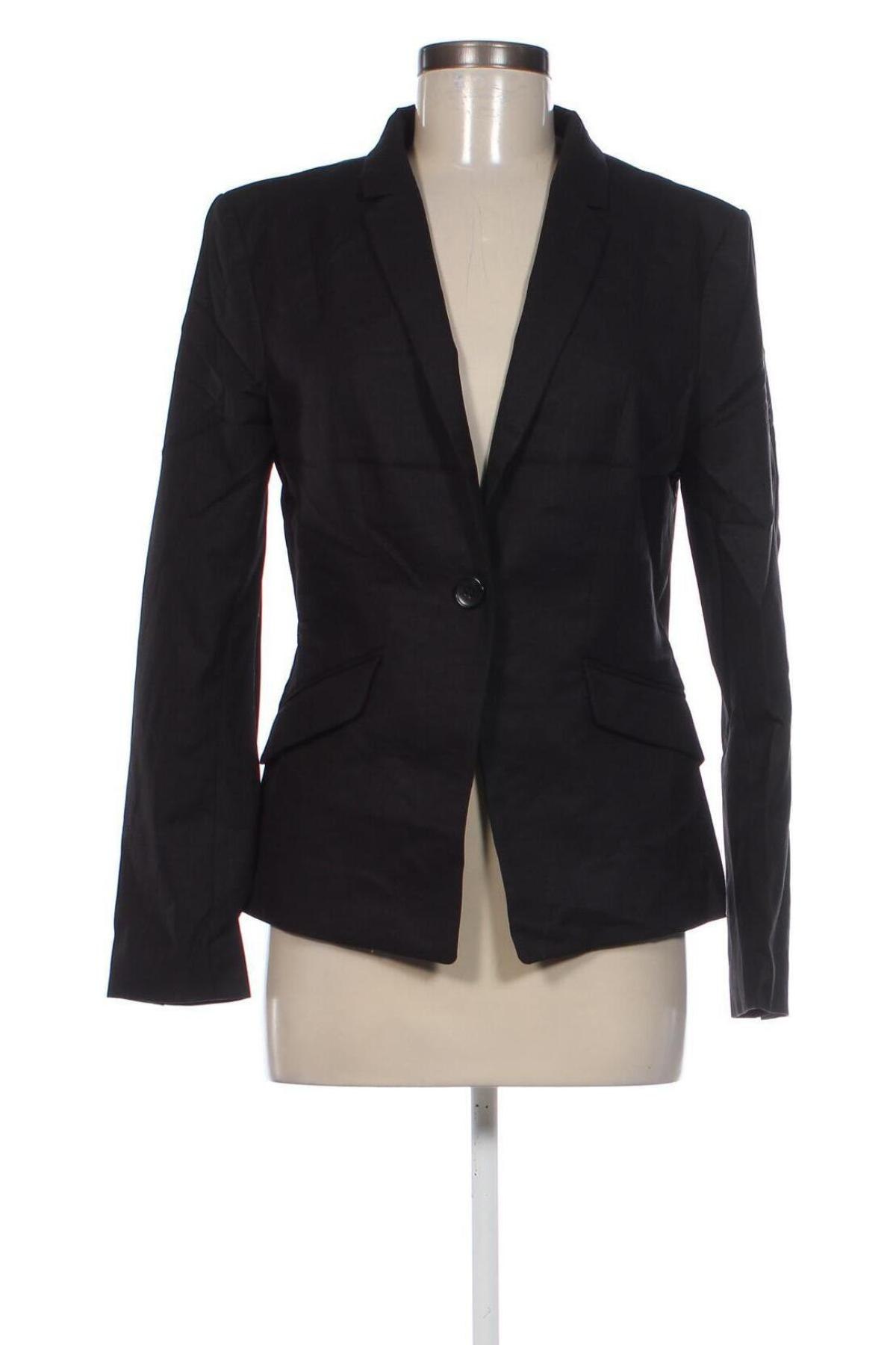 Damen Blazer H&M, Größe L, Farbe Schwarz, Preis 14,99 €