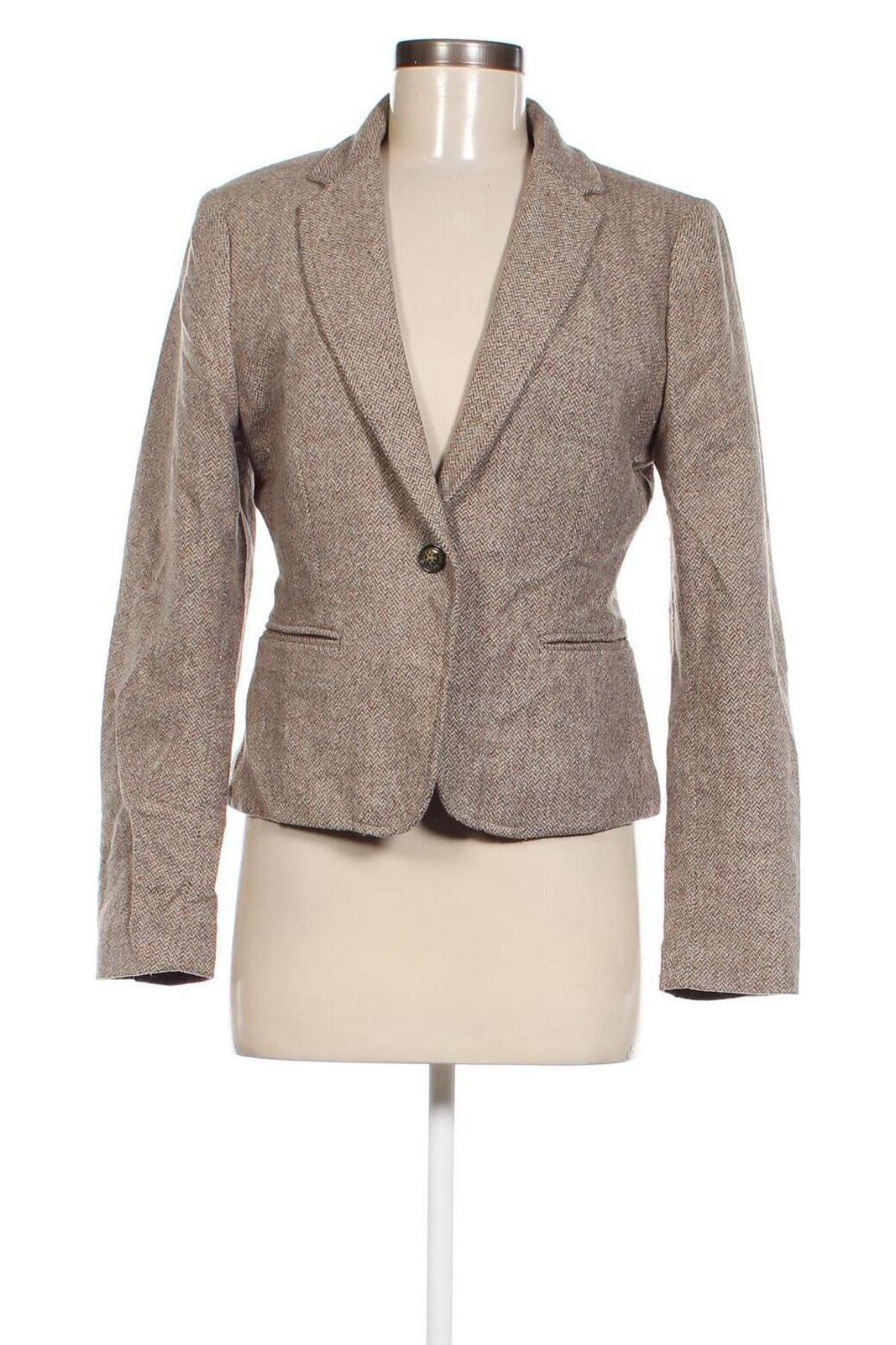 Damen Blazer H&M L.O.G.G., Größe L, Farbe Beige, Preis 13,99 €