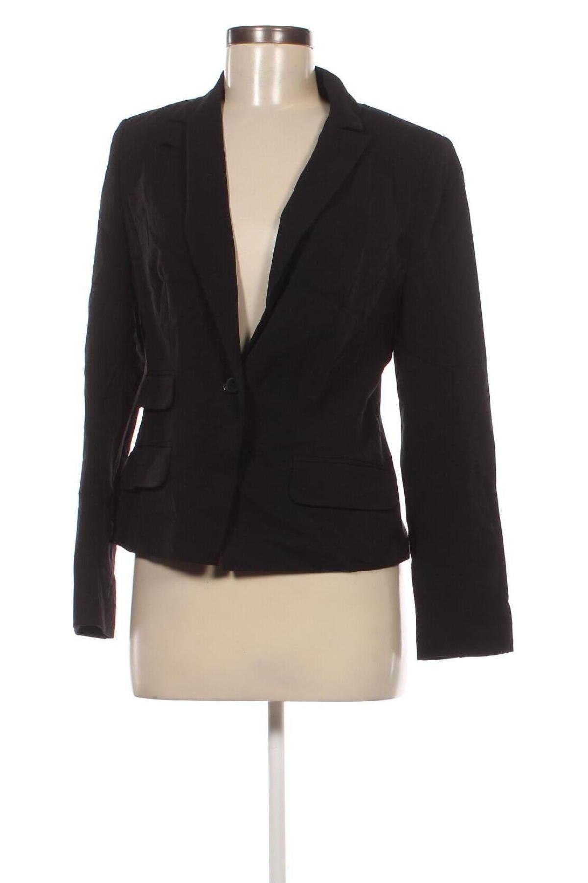 Damen Blazer Laura Torelli, Größe M, Farbe Schwarz, Preis 33,99 €