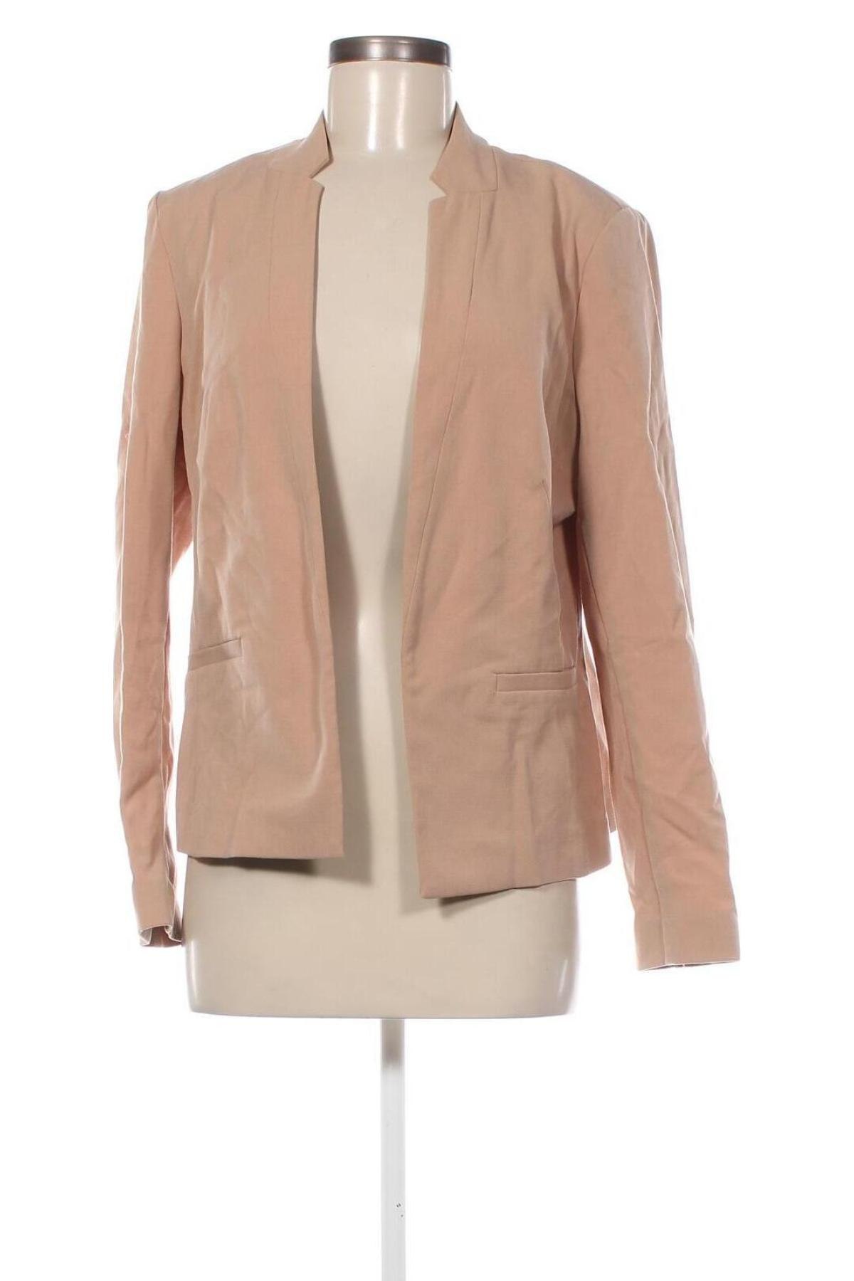 Damen Blazer Marks & Spencer, Größe L, Farbe Beige, Preis 17,49 €