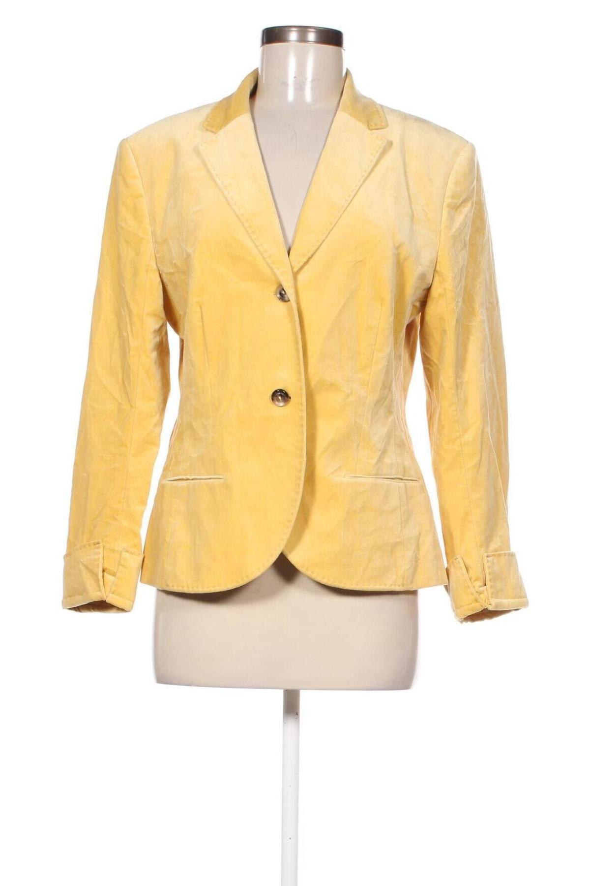 Damen Blazer Rene Lezard, Größe M, Farbe Gelb, Preis 75,99 €