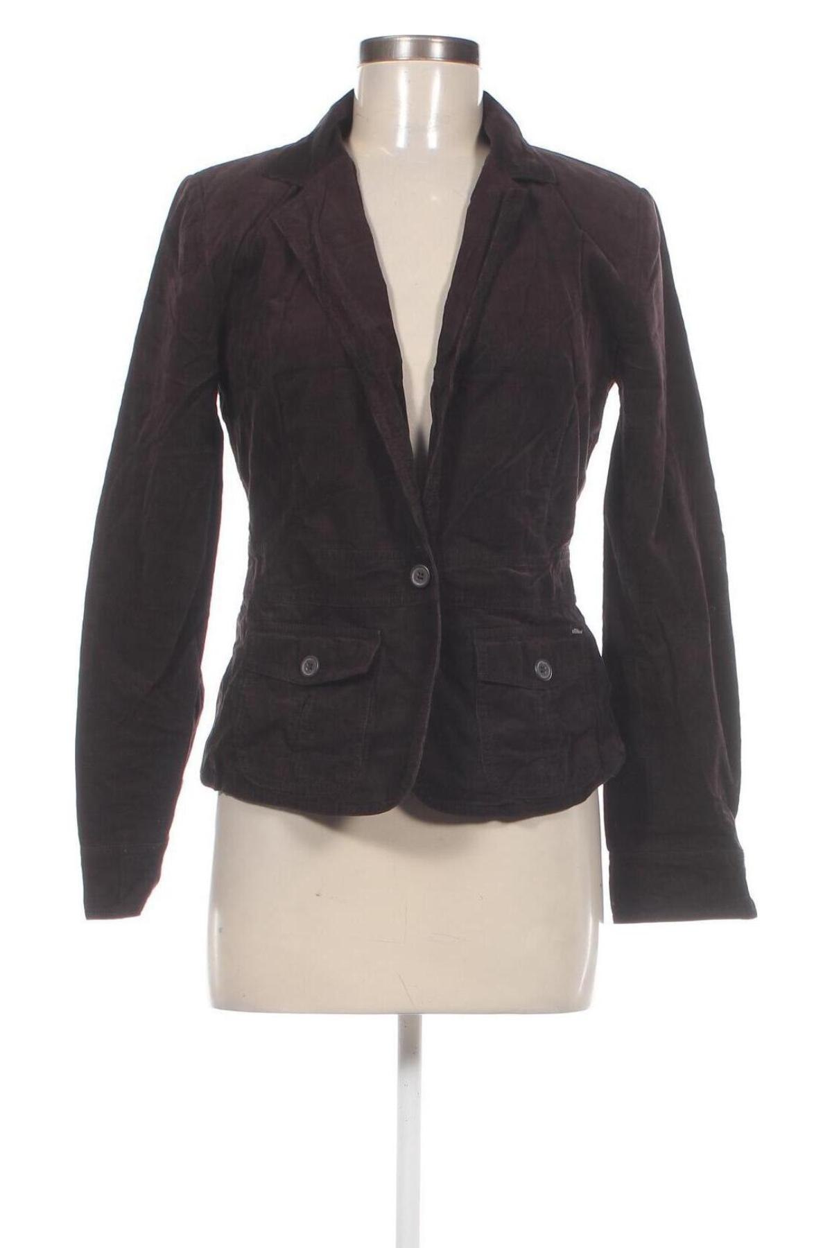 Damen Blazer S.Oliver, Größe XS, Farbe Braun, Preis 16,99 €