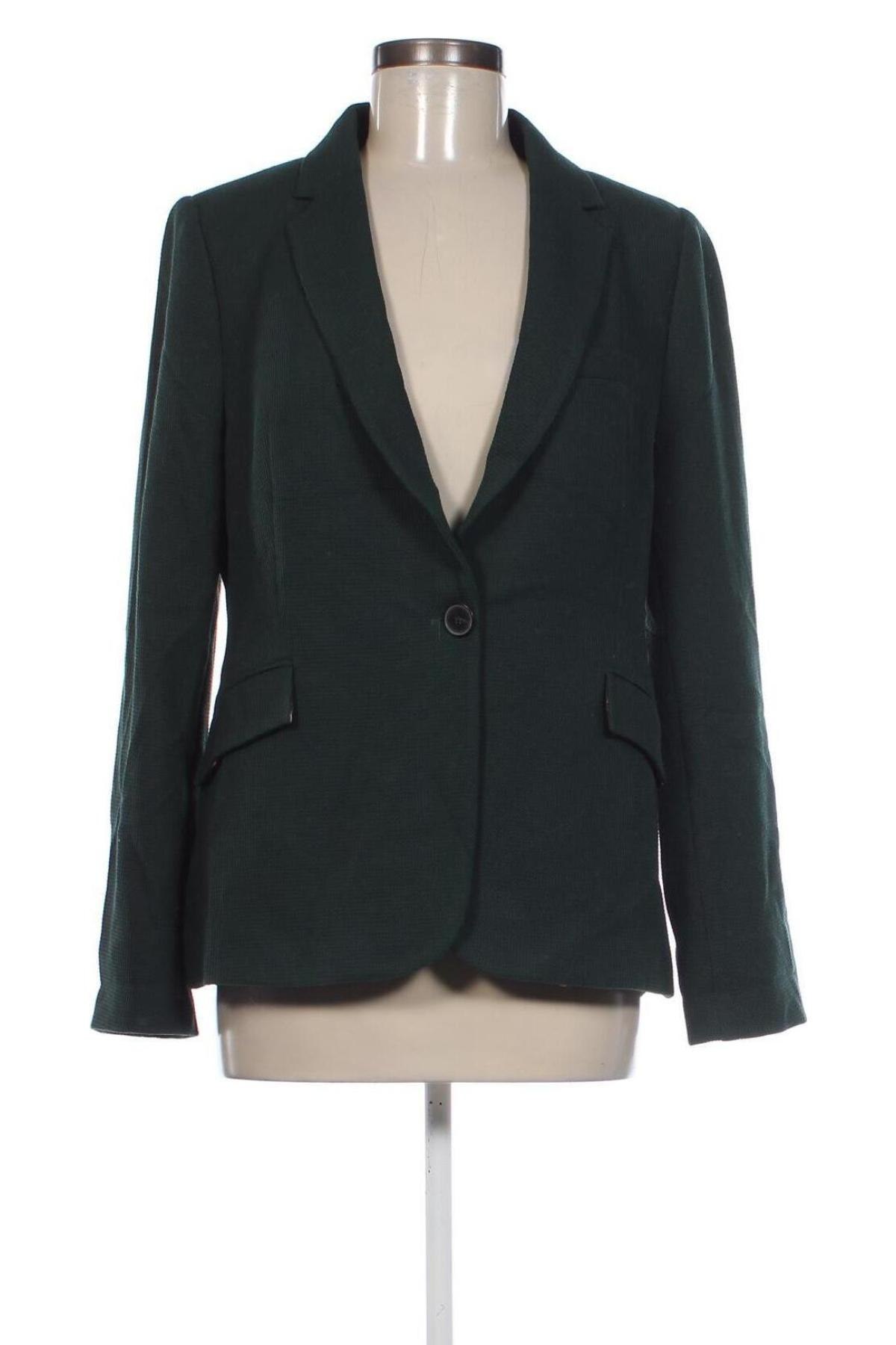 Sacou de femei Zara, Mărime XL, Culoare Verde, Preț 157,99 Lei