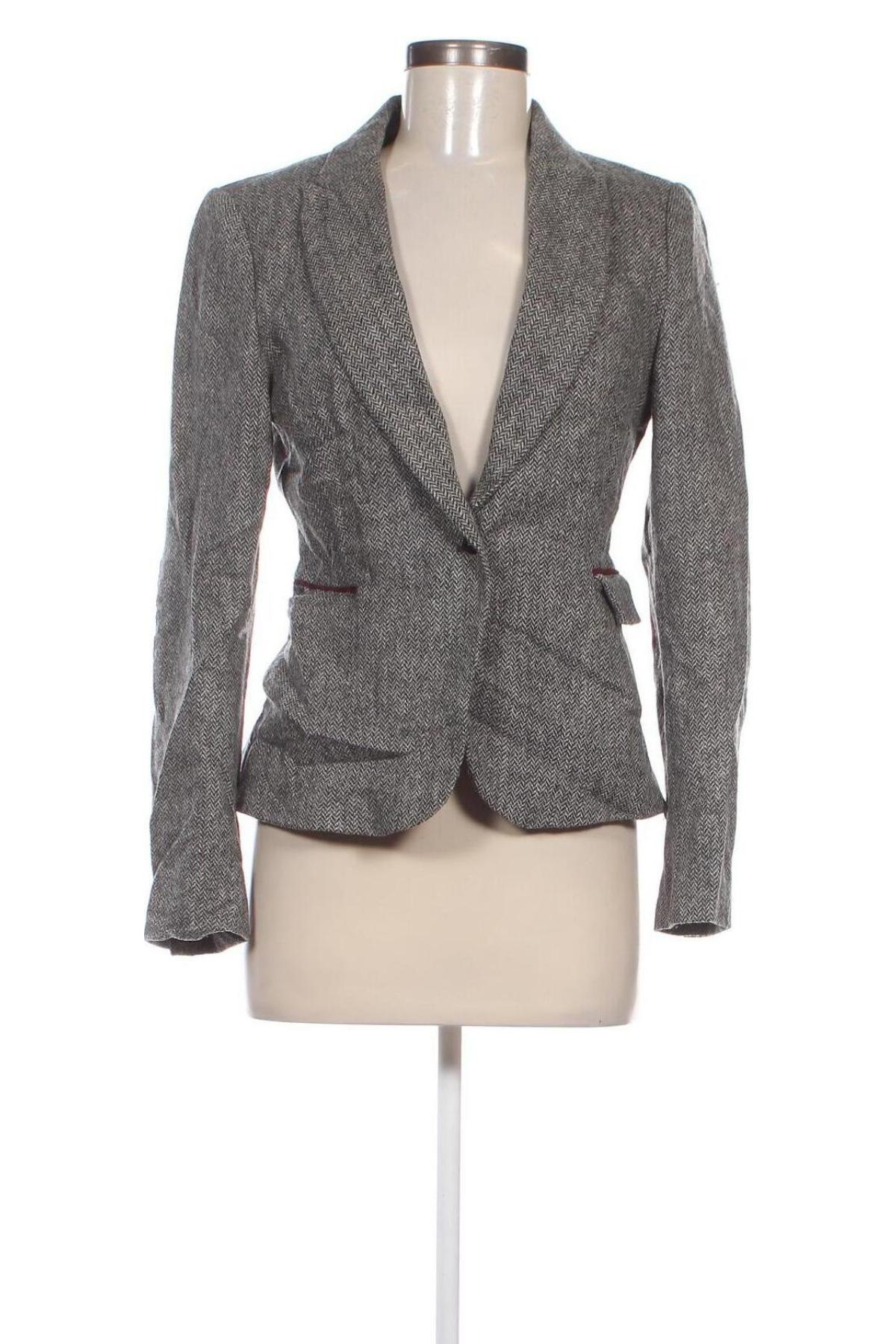 Damen Blazer Zara, Größe M, Farbe Grau, Preis € 15,99