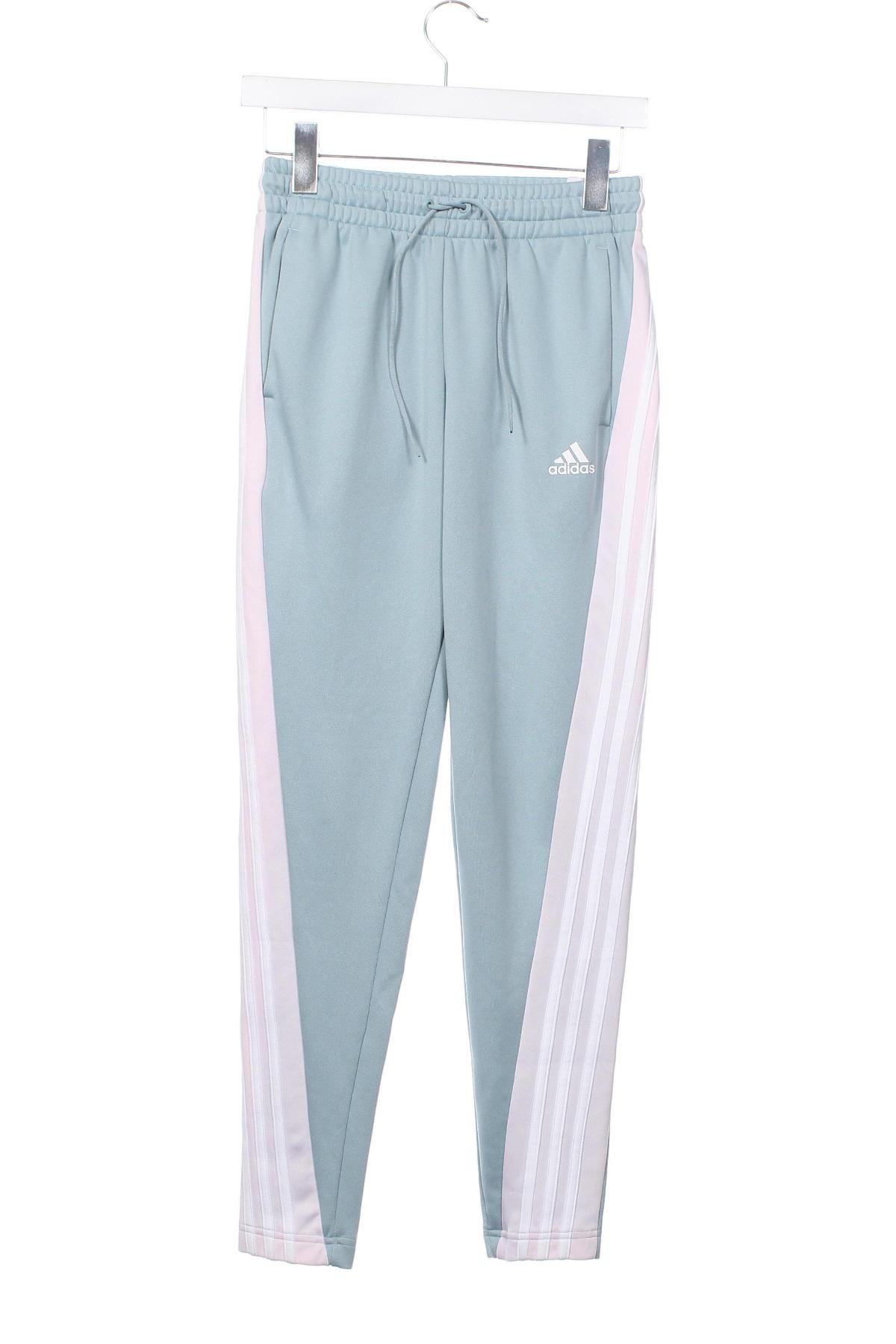 Pantaloni trening de femei Adidas, Mărime XS, Culoare Albastru, Preț 104,59 Lei