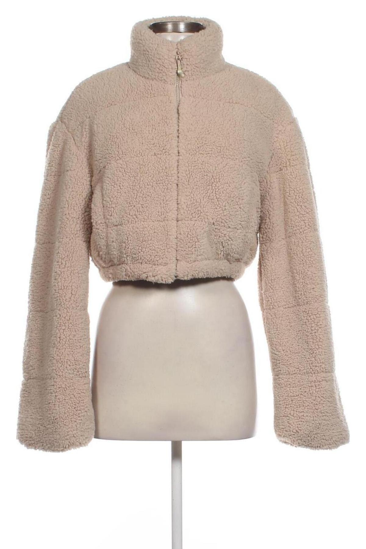 Damenjacke Bershka, Größe L, Farbe Beige, Preis 27,03 €