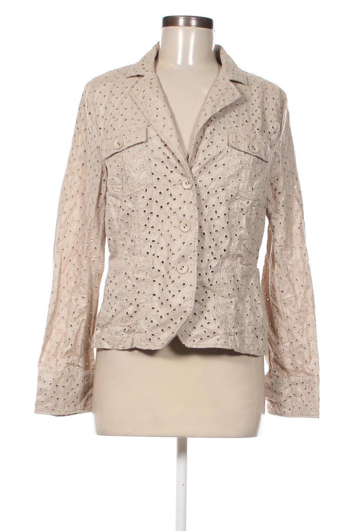 Damenjacke Luisa Cerano, Größe M, Farbe Beige, Preis € 46,99