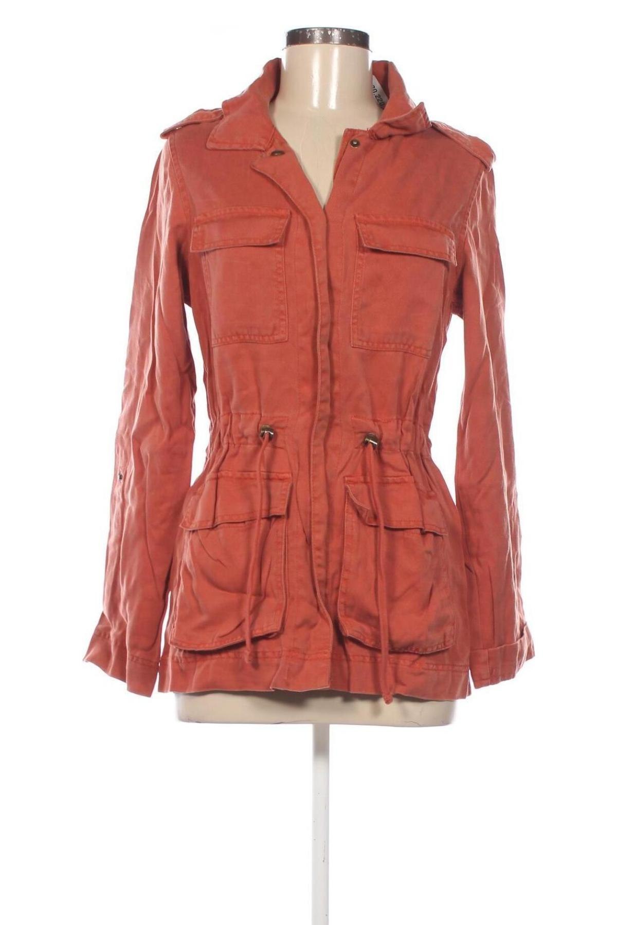 Damenjacke ONLY, Größe XS, Farbe Orange, Preis 12,99 €