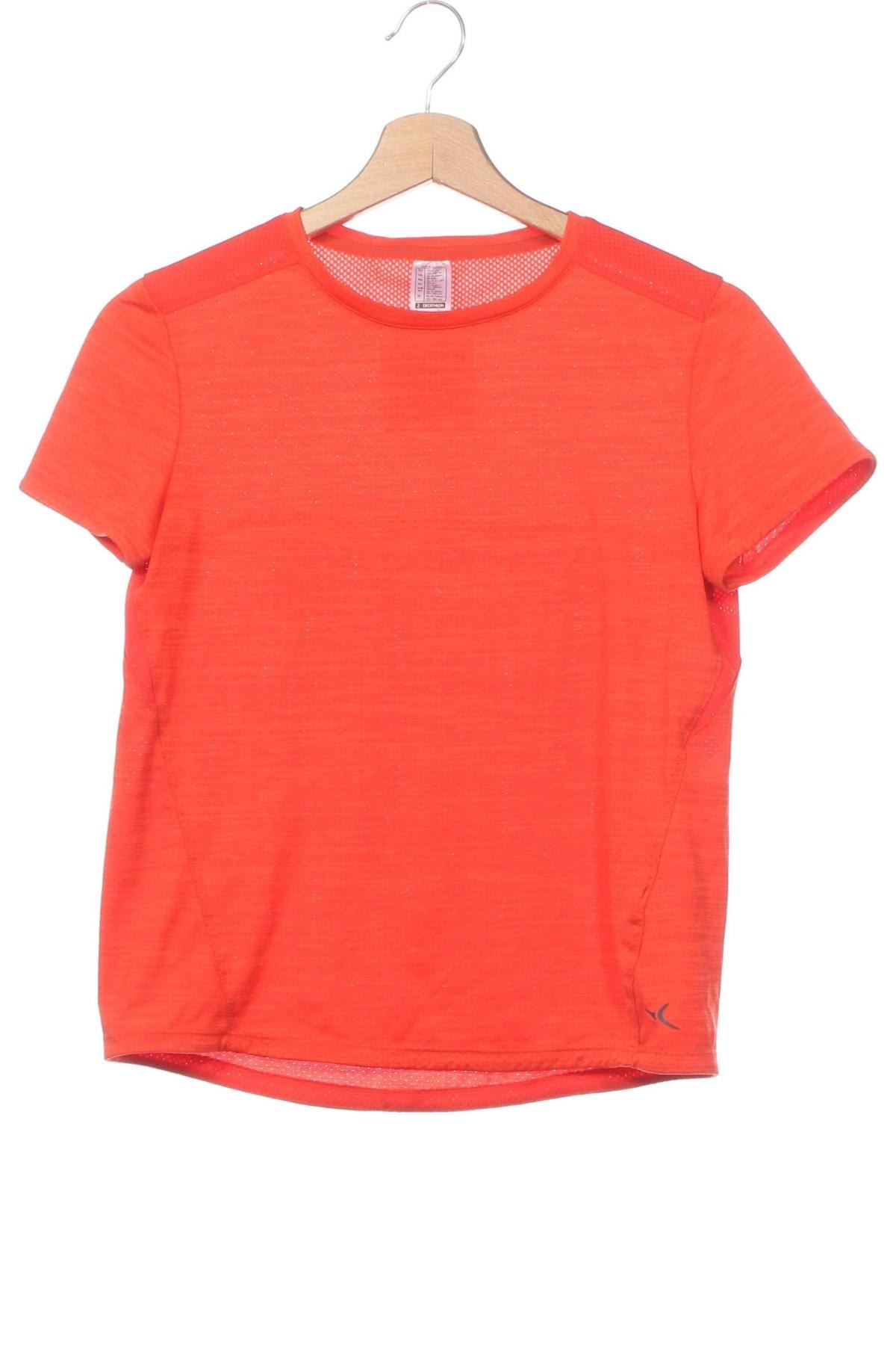 Kinder Shirt Decathlon, Größe 12-13y/ 158-164 cm, Farbe Orange, Preis 10,75 €