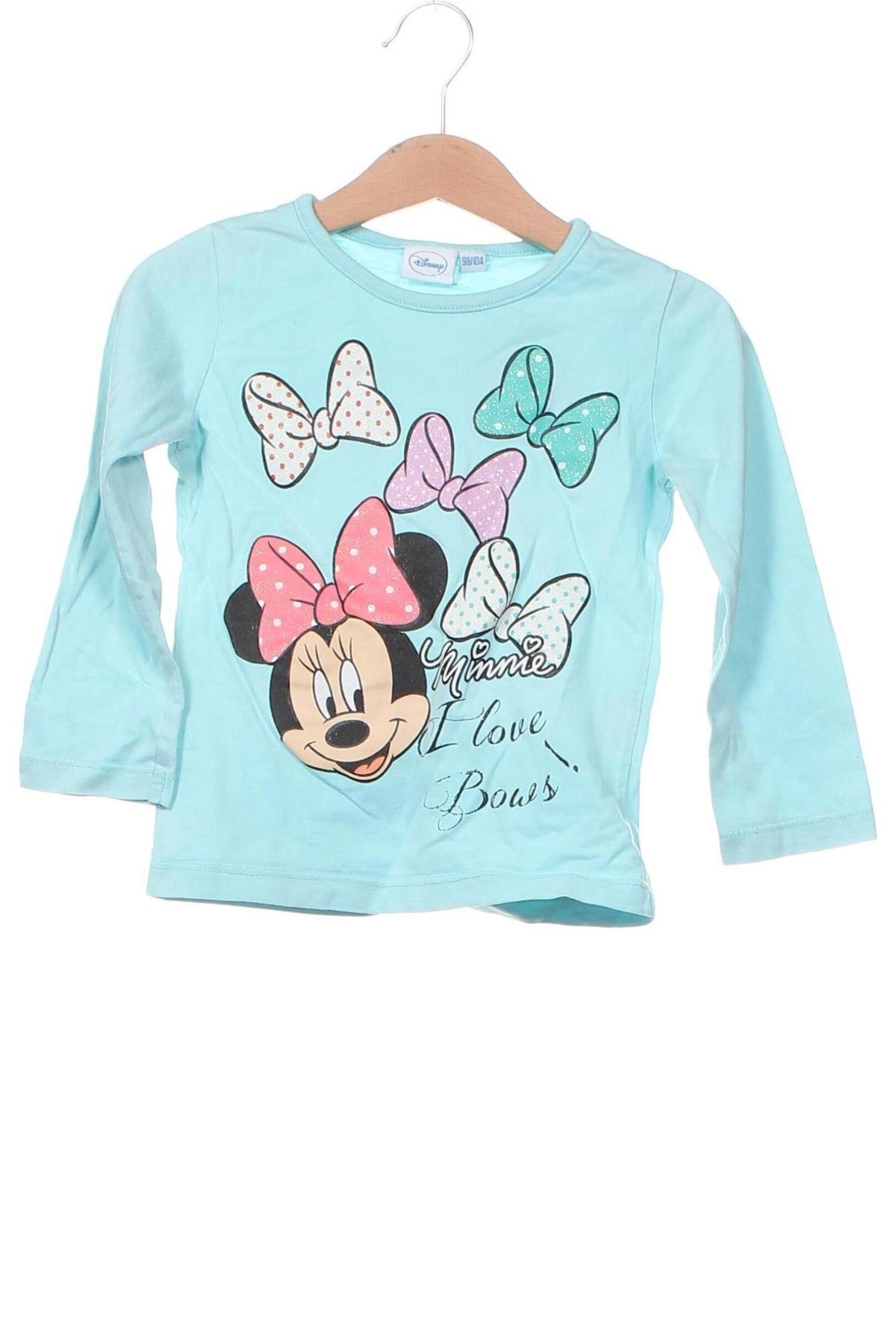 Dziecięca bluzka Disney x C&A, Rozmiar 2-3y/ 98-104 cm, Kolor Zielony, Cena 16,99 zł