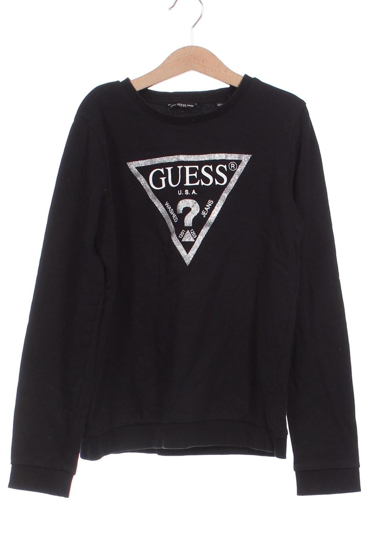 Kinder Shirt Guess, Größe 12-13y/ 158-164 cm, Farbe Schwarz, Preis € 17,39