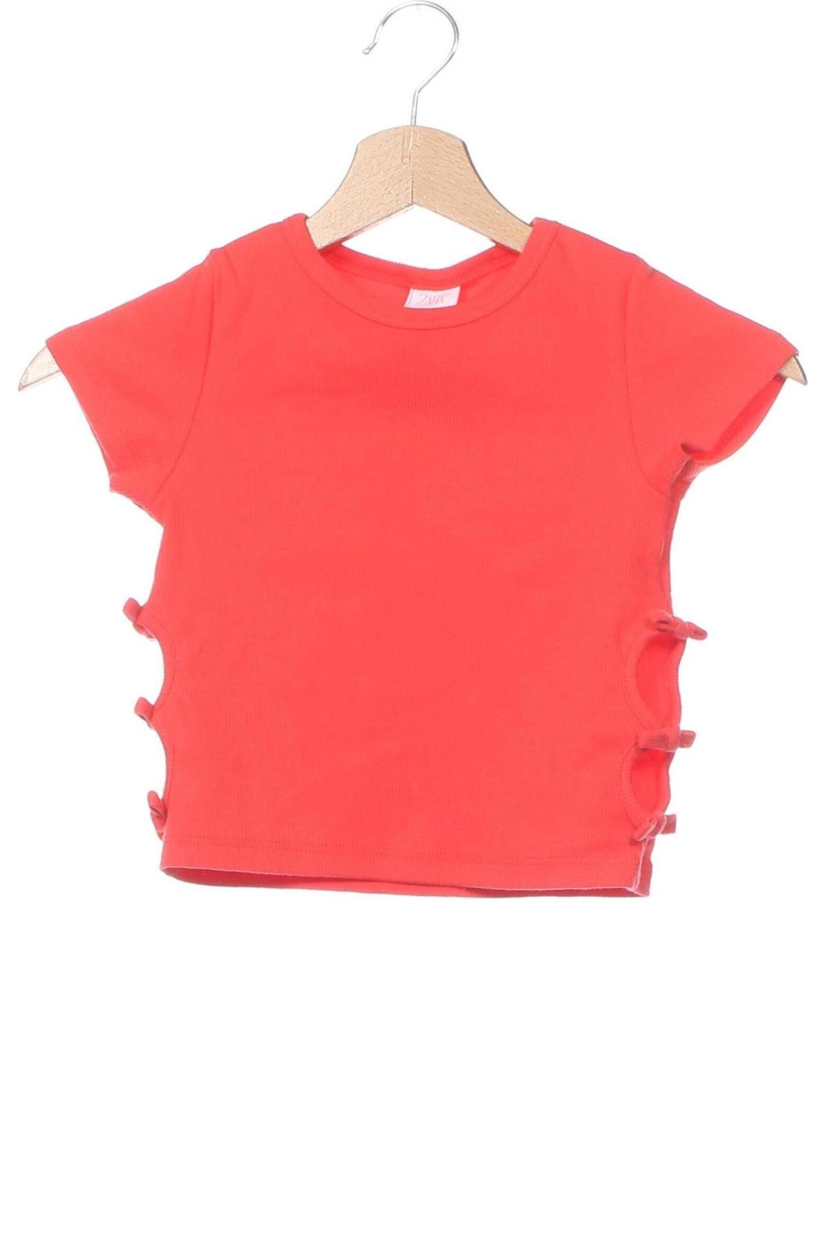 Kinder Shirt Zara, Größe 8-9y/ 134-140 cm, Farbe Rot, Preis 12,99 €