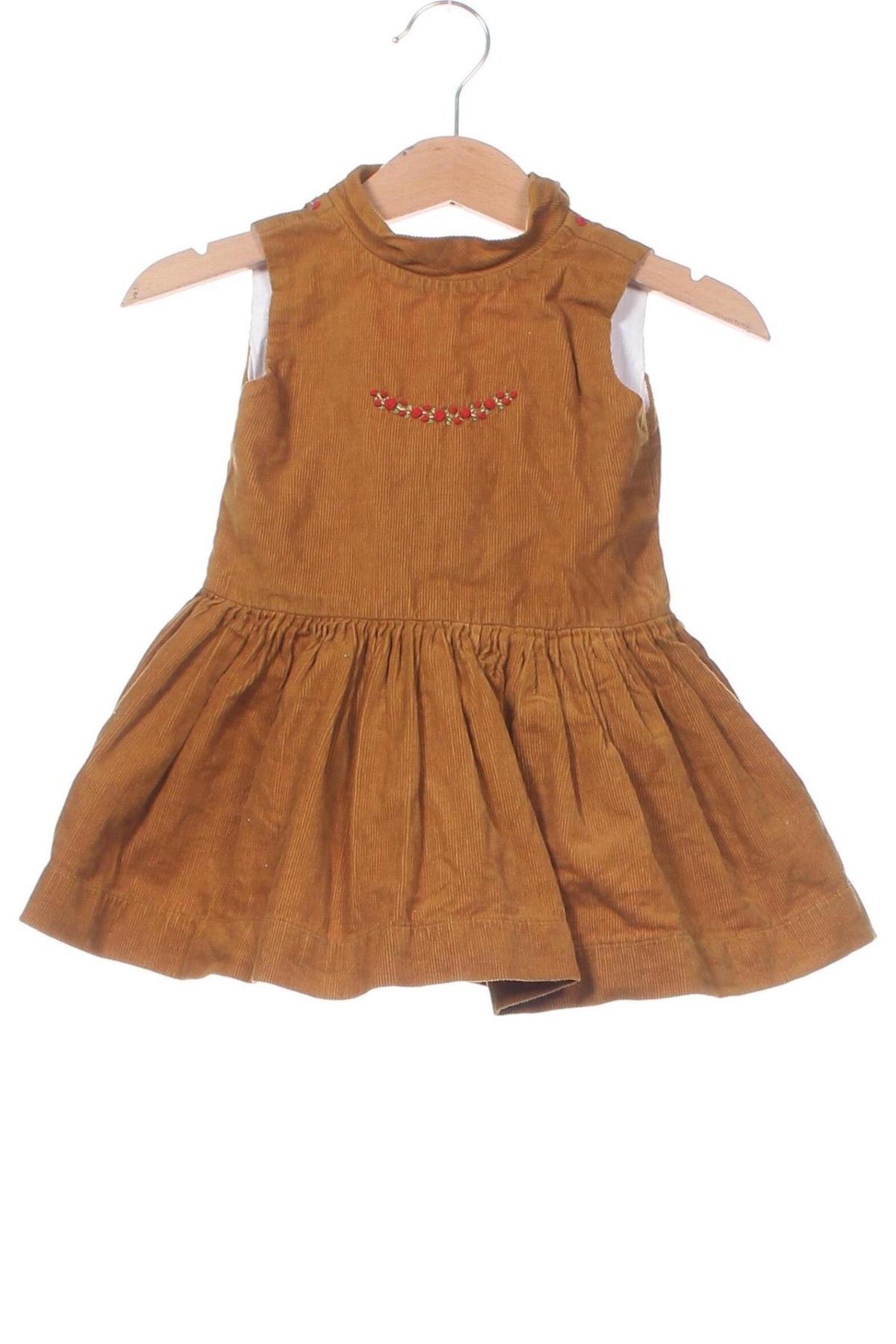 Kinderkleid, Größe 12-18m/ 80-86 cm, Farbe Beige, Preis 12,24 €