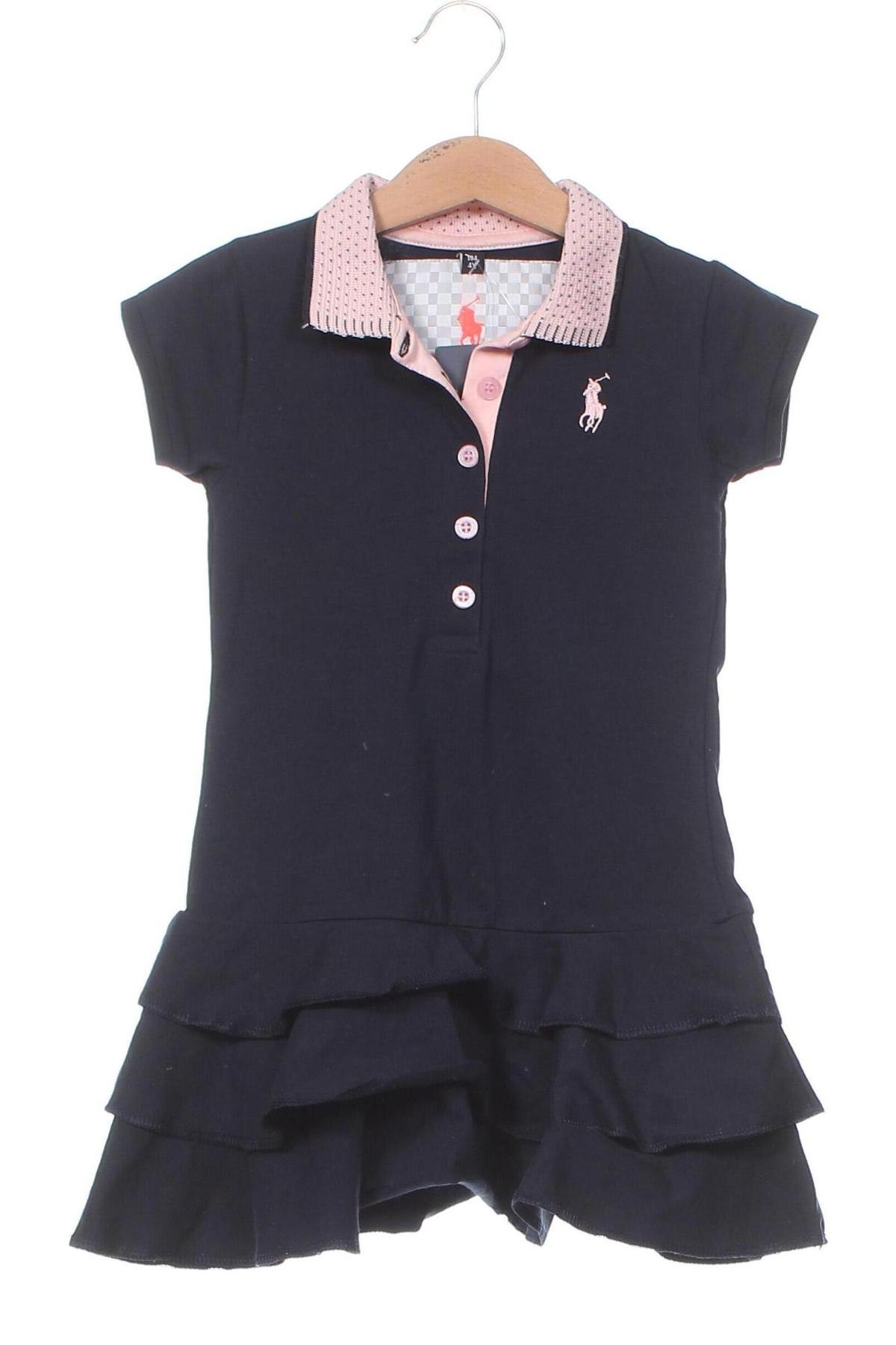 Dziecięca sukienka Polo By Ralph Lauren, Rozmiar 2-3y/ 98-104 cm, Kolor Niebieski, Cena 296,99 zł