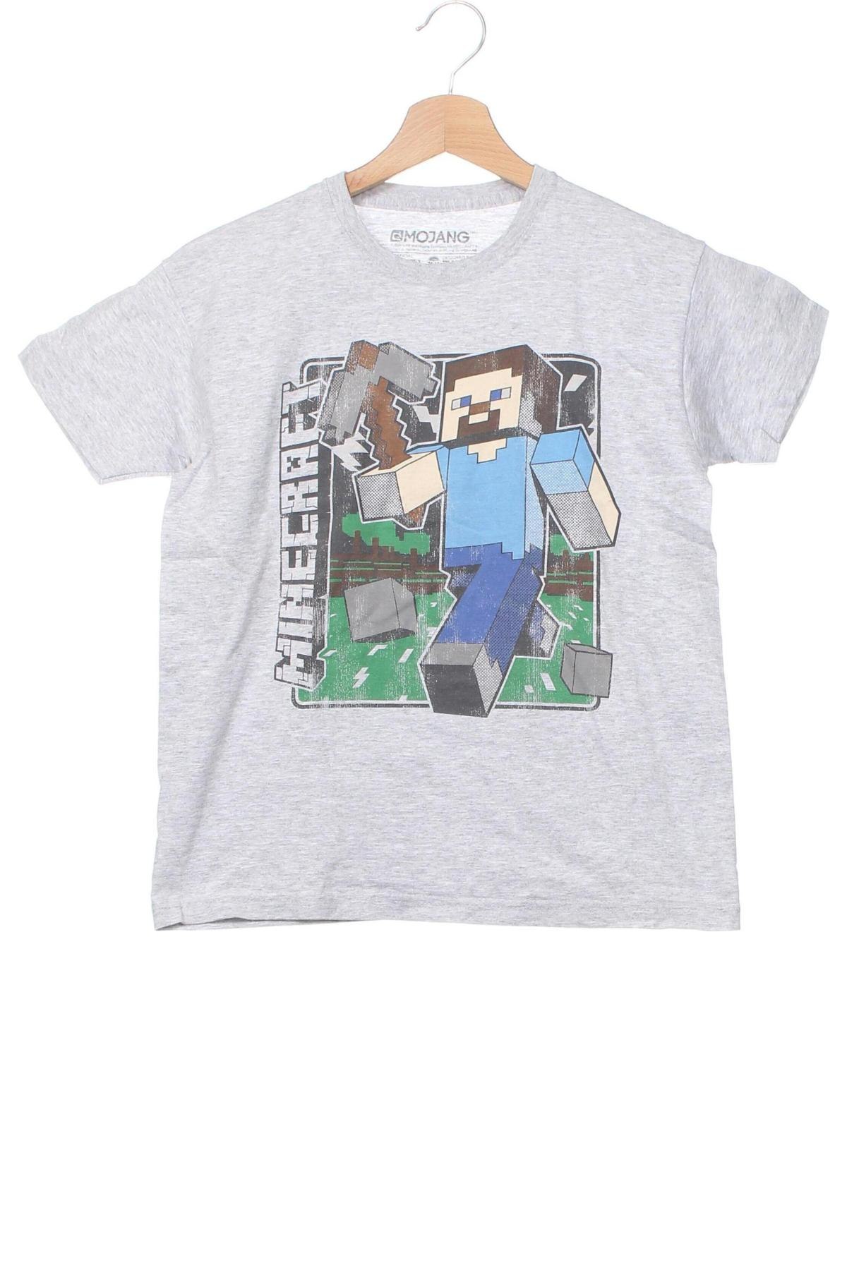 Kinder T-Shirt Mojang, Größe 12-13y/ 158-164 cm, Farbe Grau, Preis 6,06 €