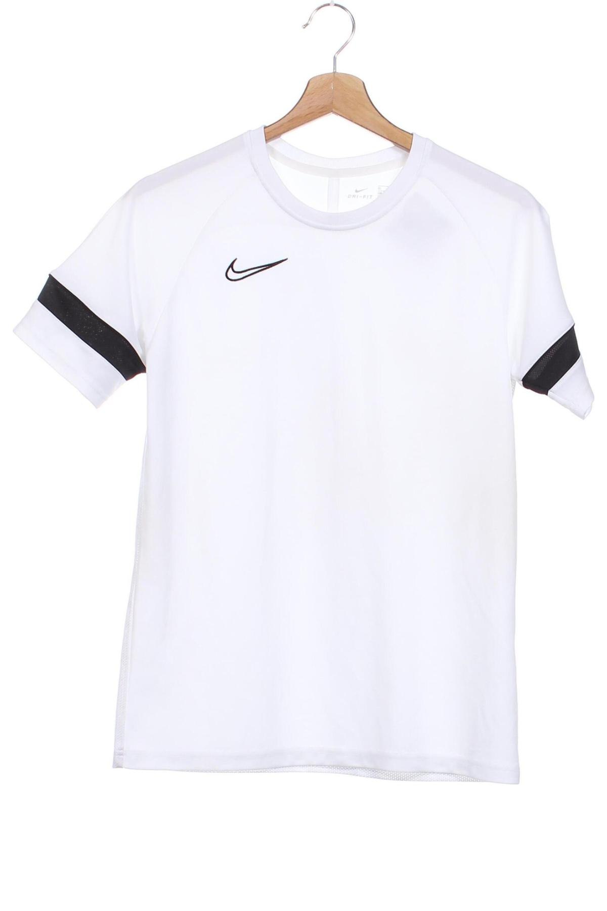 Kinder T-Shirt Nike, Größe 12-13y/ 158-164 cm, Farbe Weiß, Preis 10,23 €