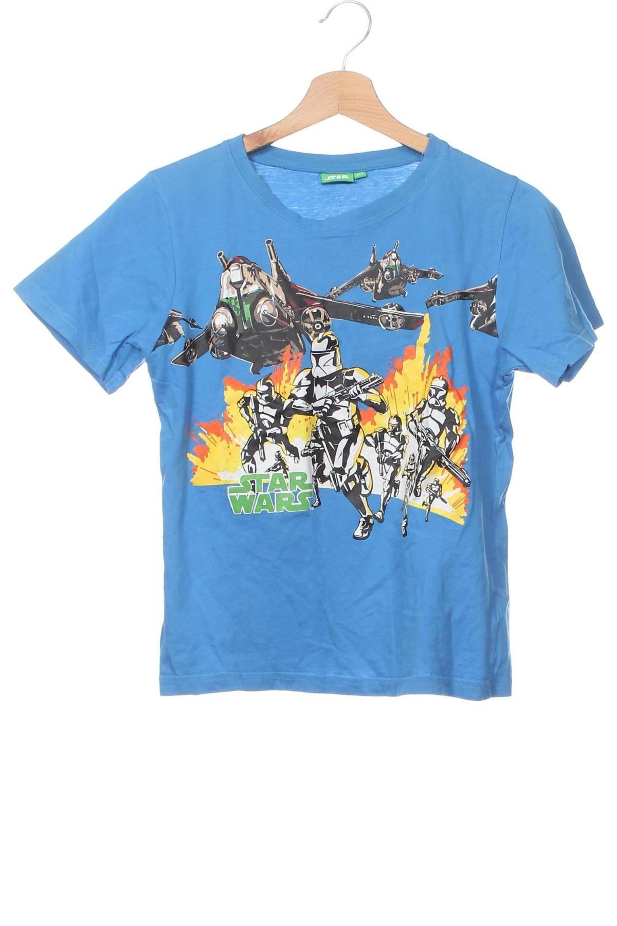 Tricou pentru copii Star Wars, Mărime 10-11y/ 146-152 cm, Culoare Albastru, Preț 38,29 Lei