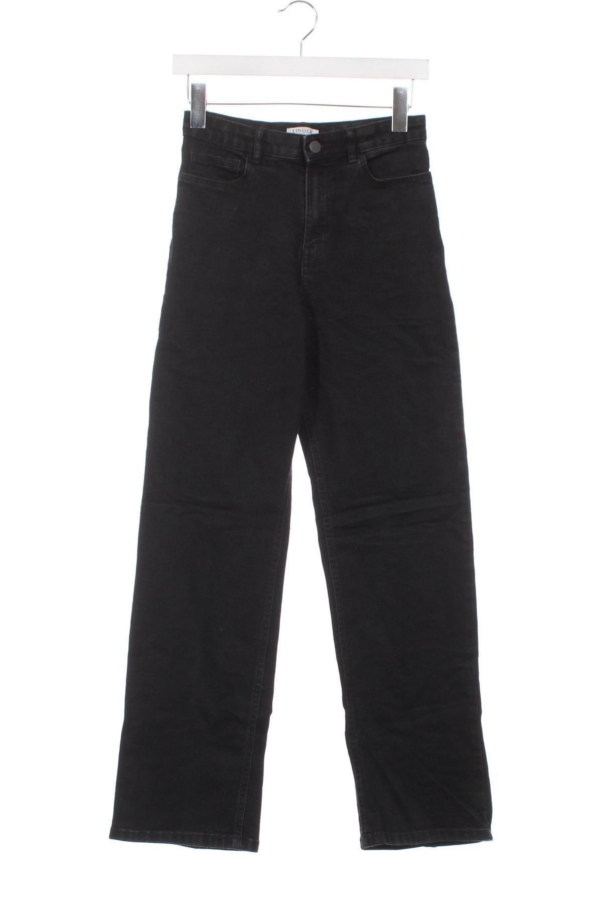 Kinderjeans Lindex, Größe 12-13y/ 158-164 cm, Farbe Schwarz, Preis 22,49 €