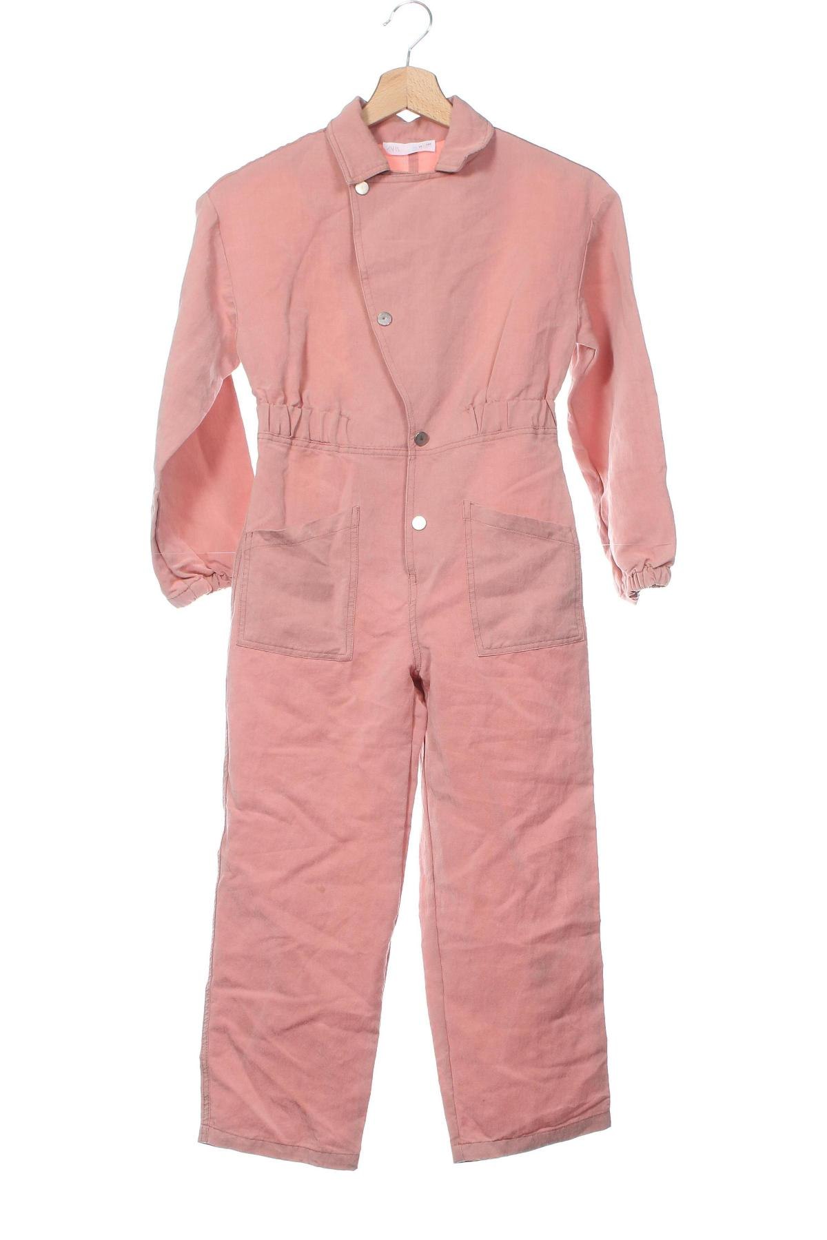 Kinder Overall Zara, Größe 9-10y/ 140-146 cm, Farbe Aschrosa, Preis 10,23 €