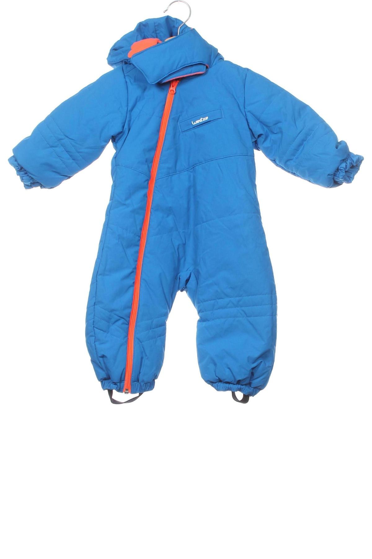 Kinderoverall für Wintersport Wedze, Größe 9-12m/ 74-80 cm, Farbe Blau, Preis 23,52 €