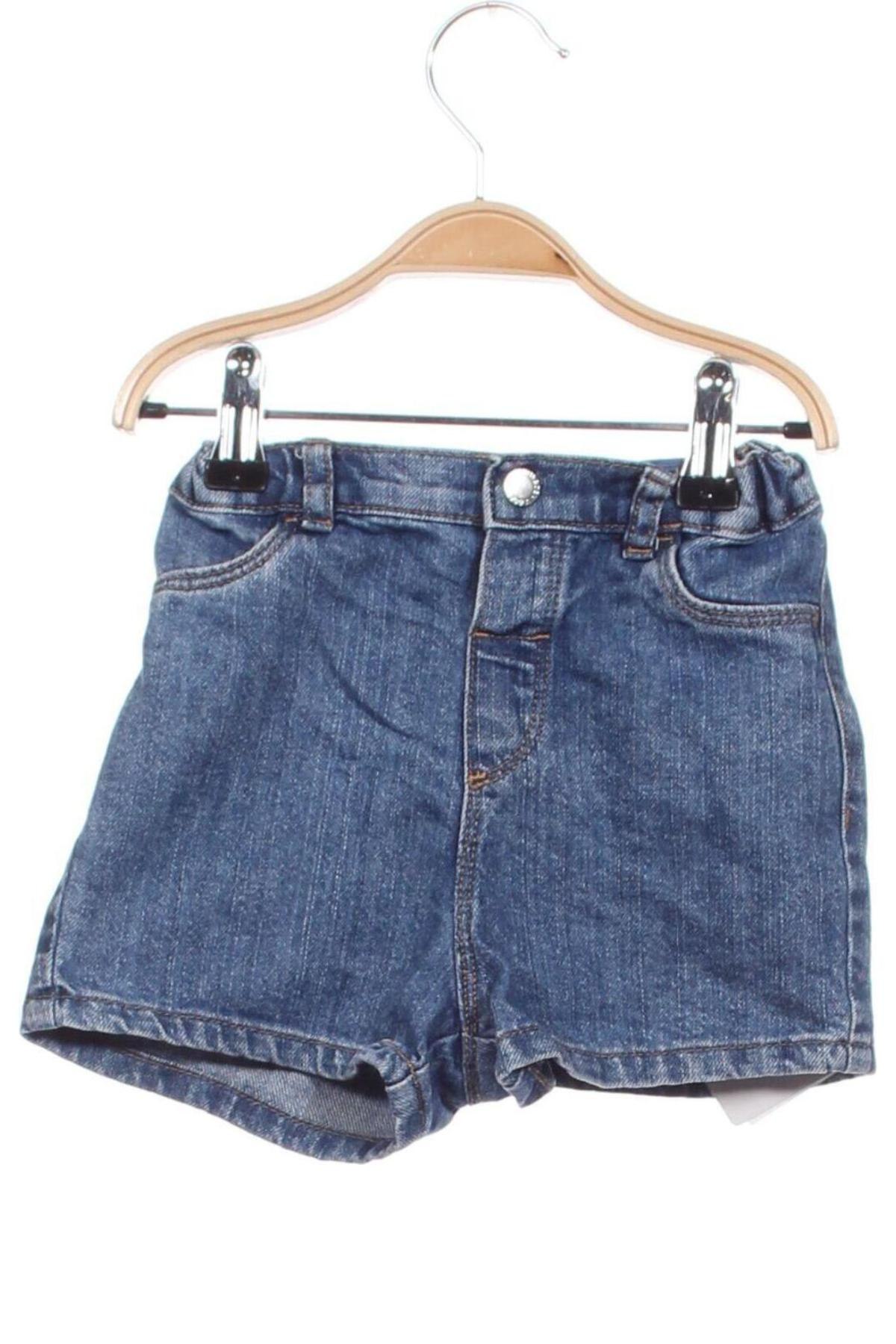 Kinder Shorts H&M, Größe 12-18m/ 80-86 cm, Farbe Blau, Preis 5,99 €