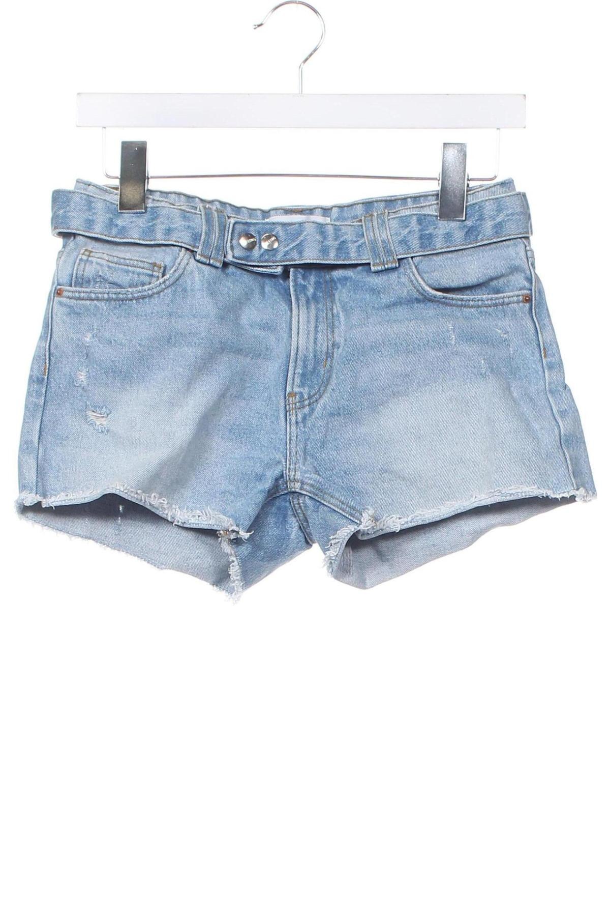 Kinder Shorts Zara, Größe 12-13y/ 158-164 cm, Farbe Blau, Preis 6,00 €