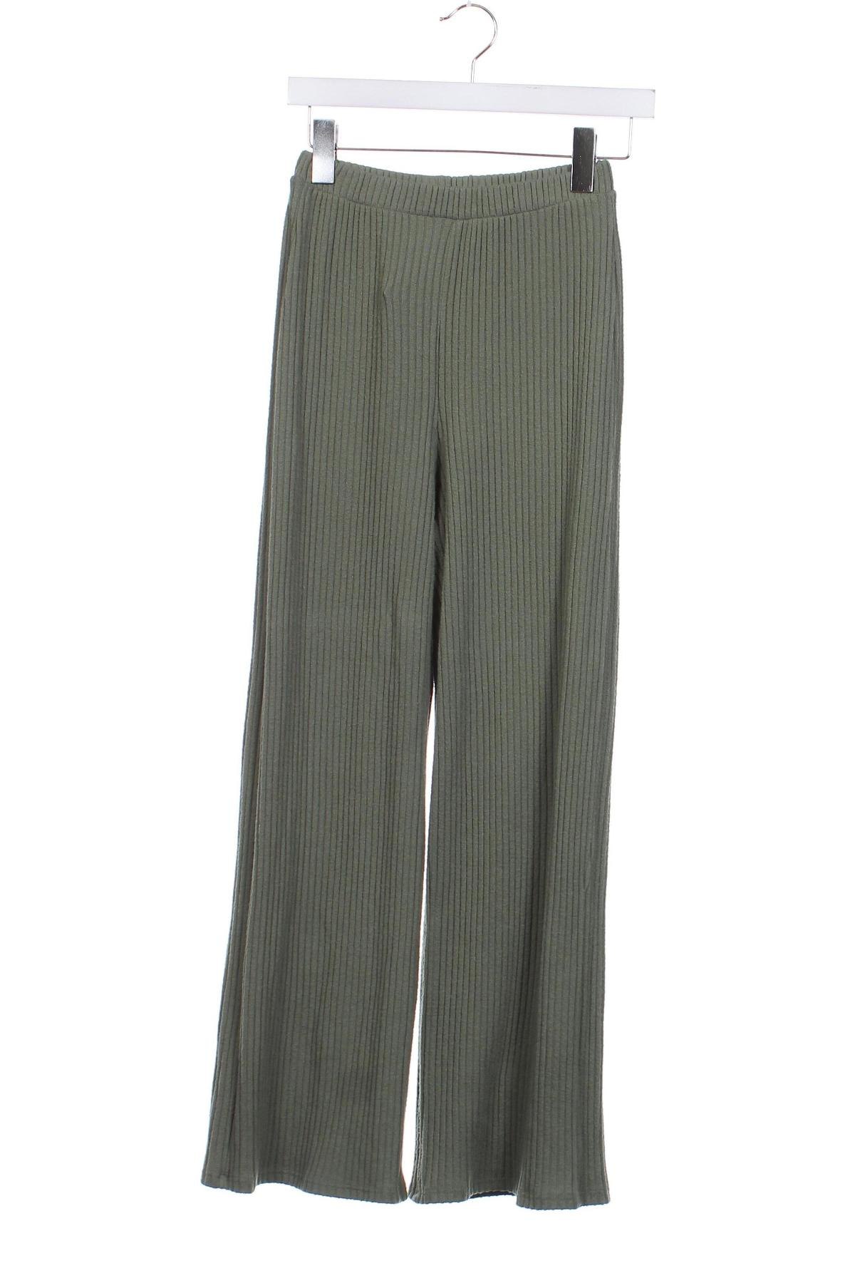 Pantaloni pentru copii H&M, Mărime 12-13y/ 158-164 cm, Culoare Verde, Preț 54,00 Lei