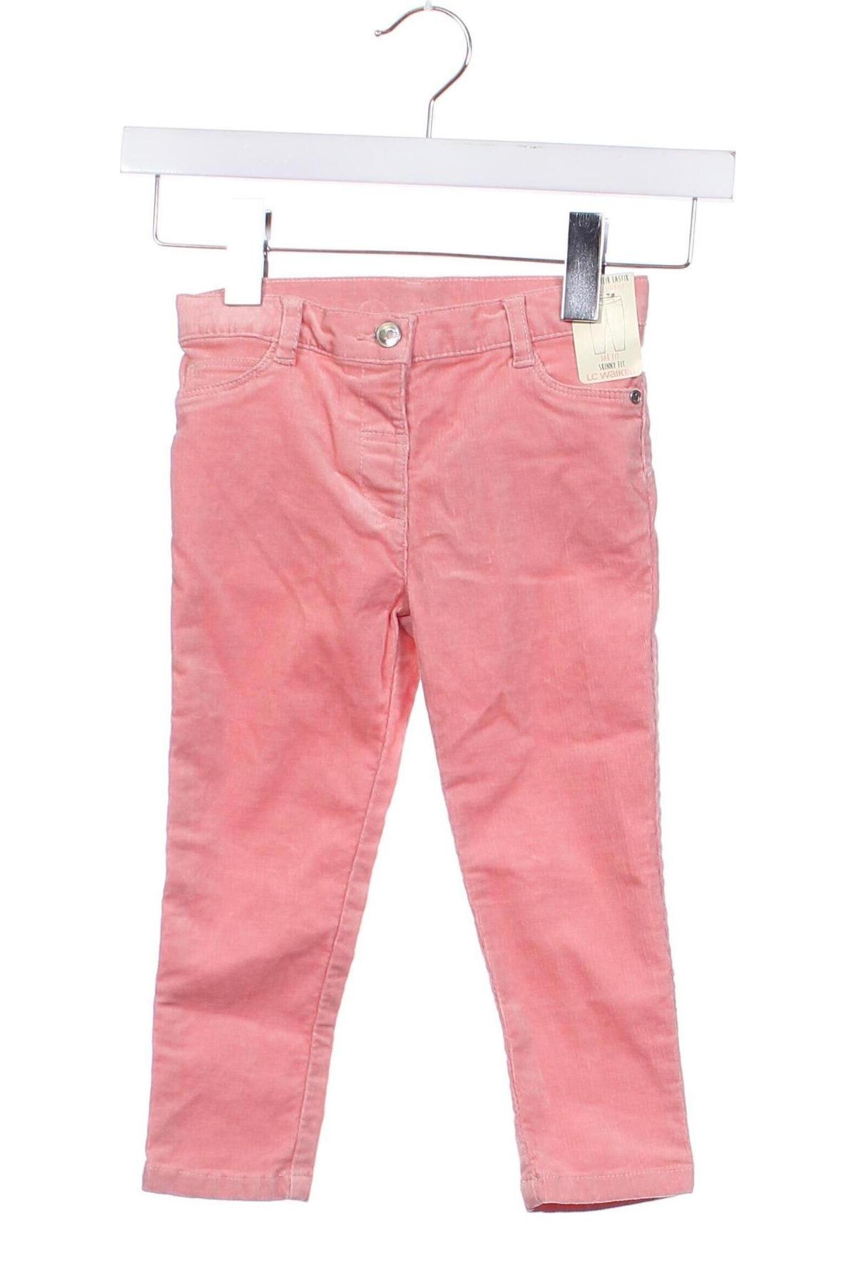 Kinderhose LC Waikiki, Größe 18-24m/ 86-98 cm, Farbe Rosa, Preis 10,99 €