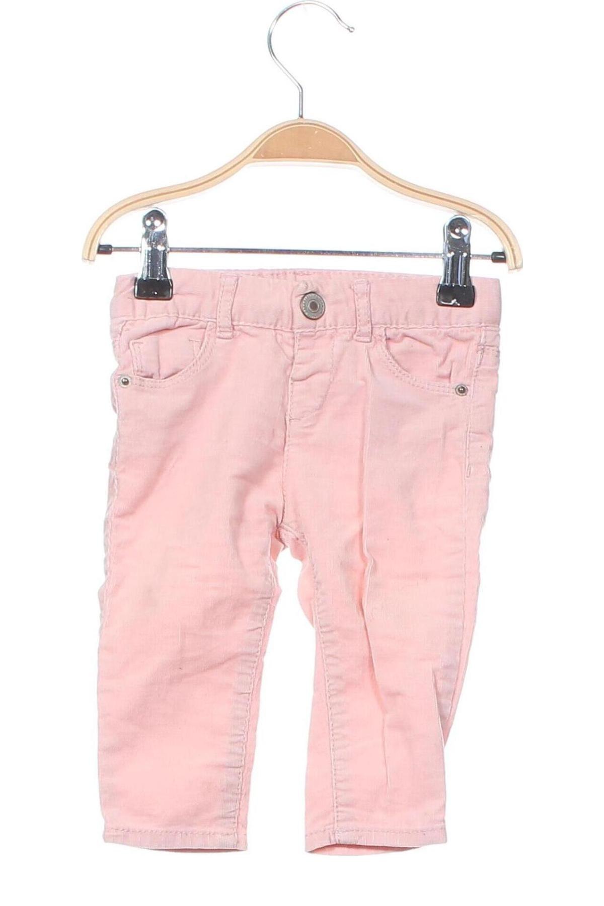 Pantaloni pentru copii Zara, Mărime 6-9m/ 68-74 cm, Culoare Roz, Preț 35,71 Lei