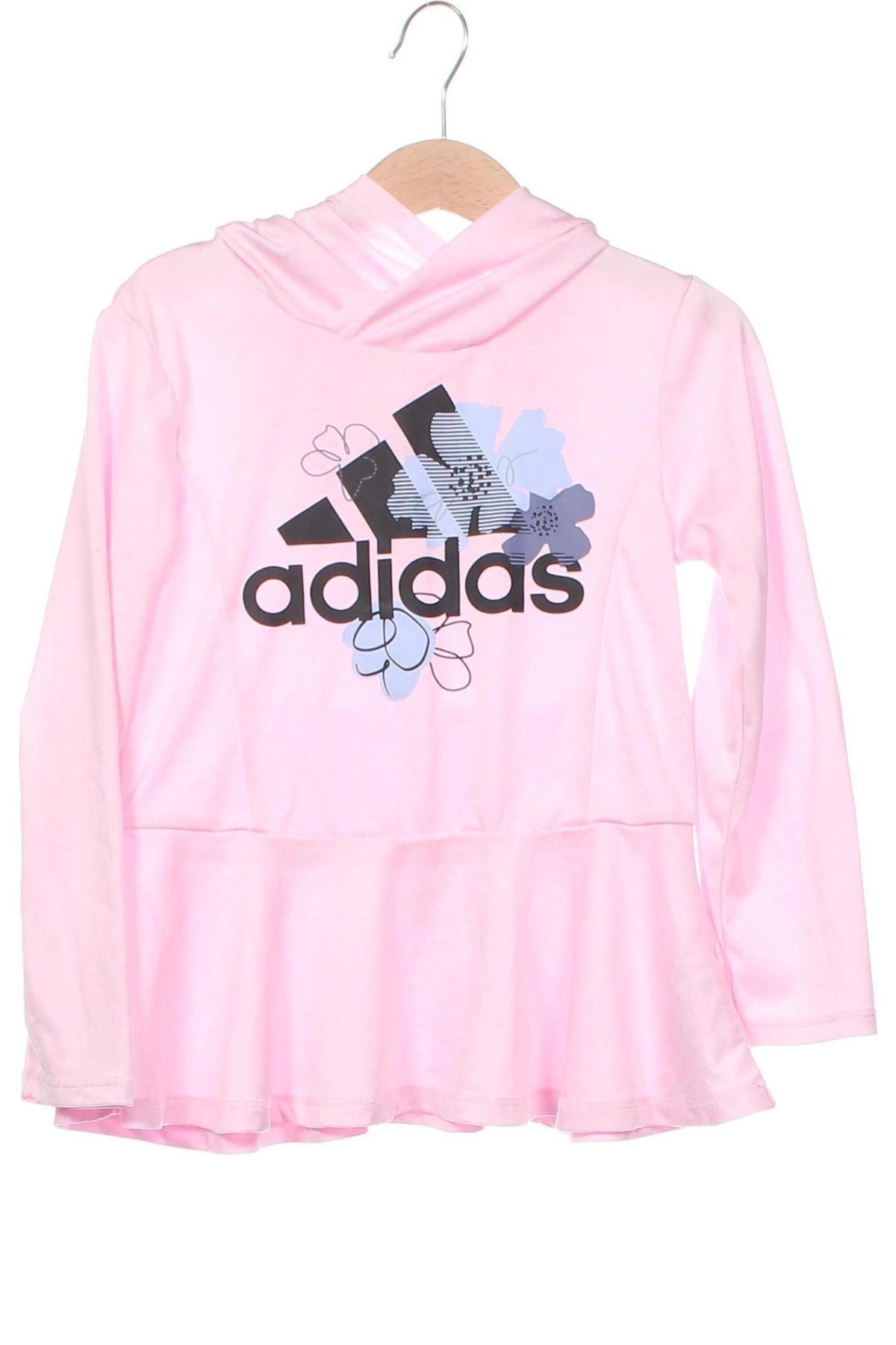 Kinder Sweatshirts Adidas, Größe 4-5y/ 110-116 cm, Farbe Rosa, Preis € 20,97