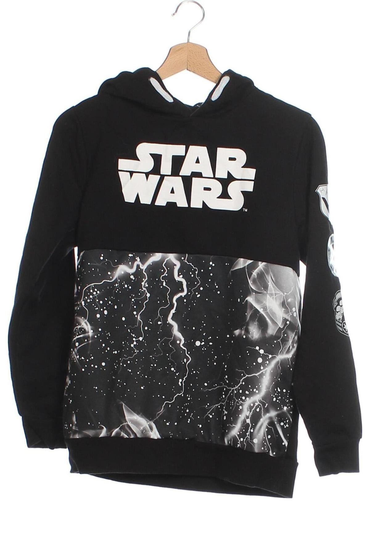 Gyerek sweatshirt Star Wars, Méret 12-13y / 158-164 cm, Szín Fekete, Ár 2 899 Ft