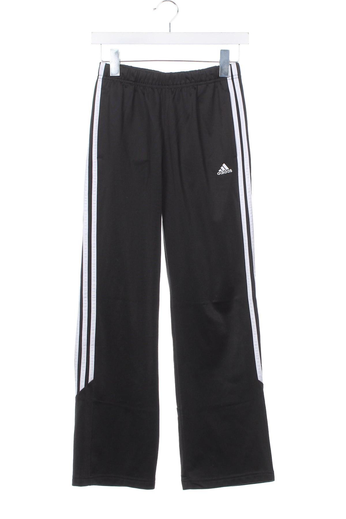 Kinder Sporthose Adidas, Größe 11-12y/ 152-158 cm, Farbe Schwarz, Preis 12,00 €