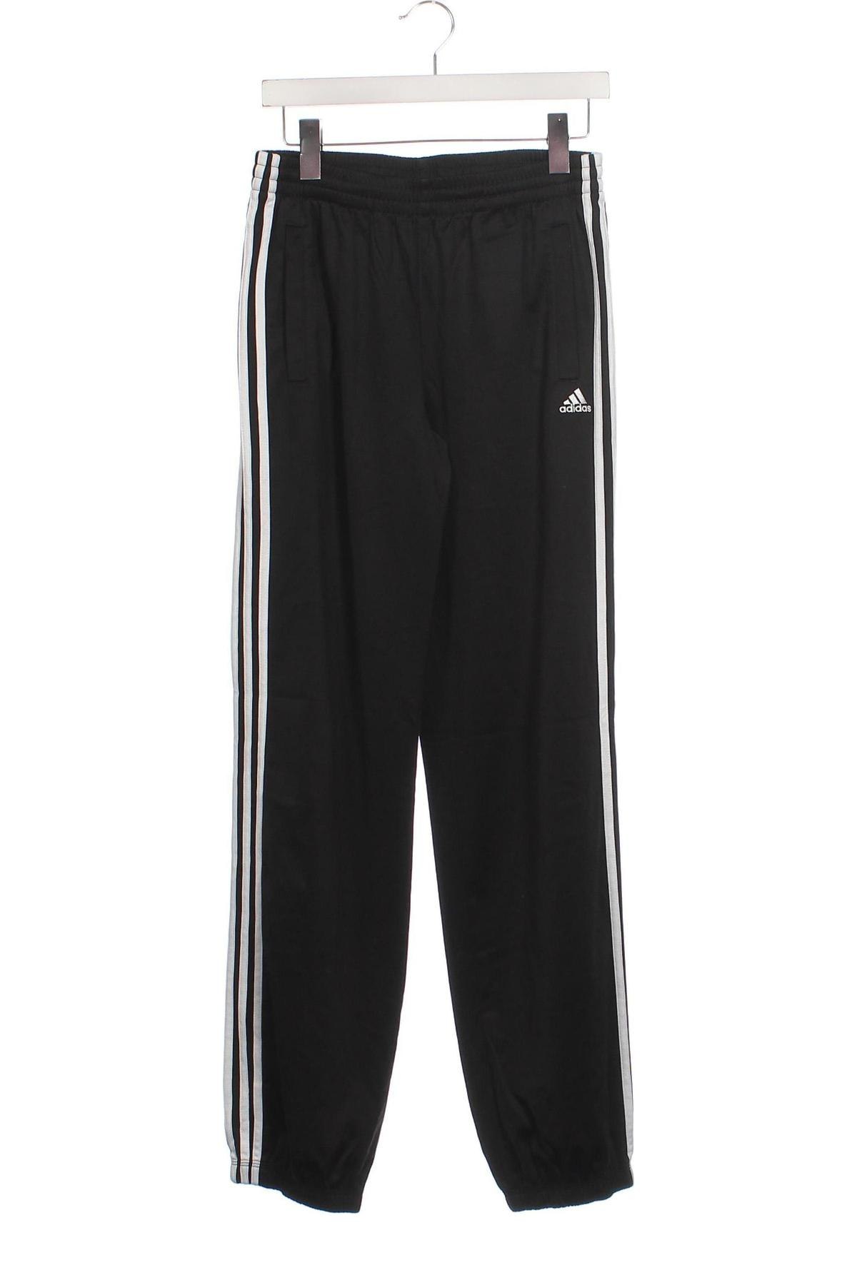 Dziecięce spodnie sportowe Adidas, Rozmiar 15-18y/ 170-176 cm, Kolor Czarny, Cena 64,99 zł