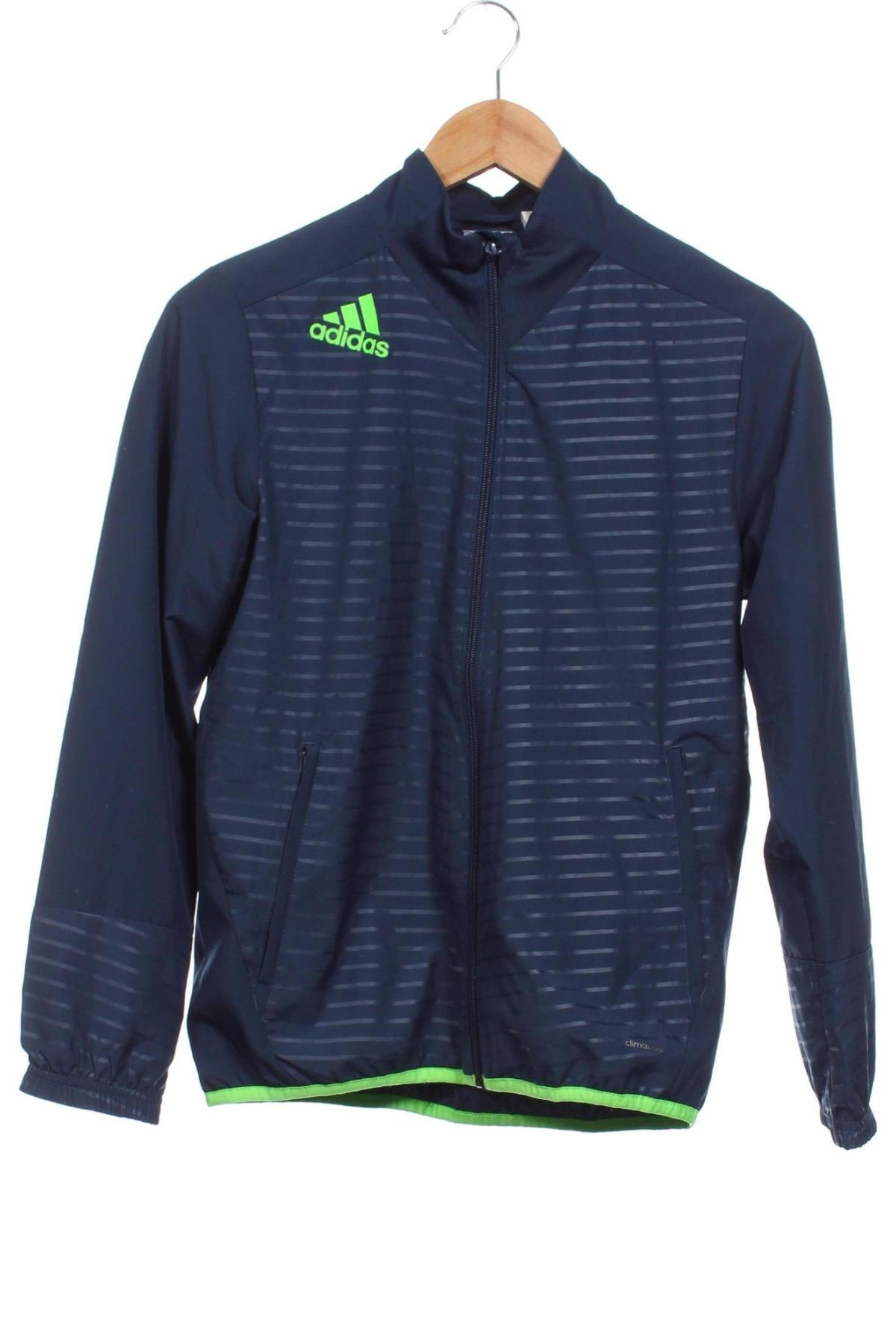 Dziecięca sportowa bluza Adidas, Rozmiar 10-11y/ 146-152 cm, Kolor Niebieski, Cena 100,93 zł