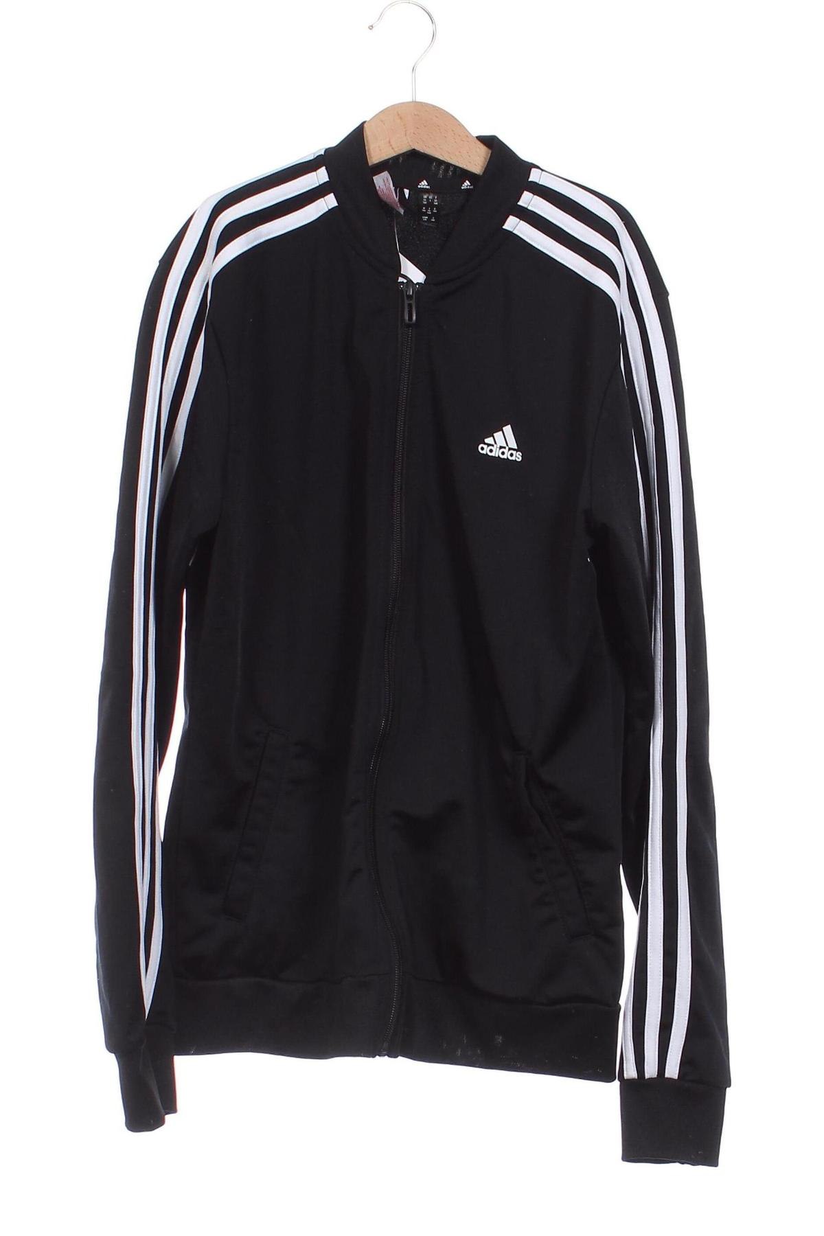 Kinder Sportoberteil Adidas, Größe 12-13y/ 158-164 cm, Farbe Schwarz, Preis 14,99 €