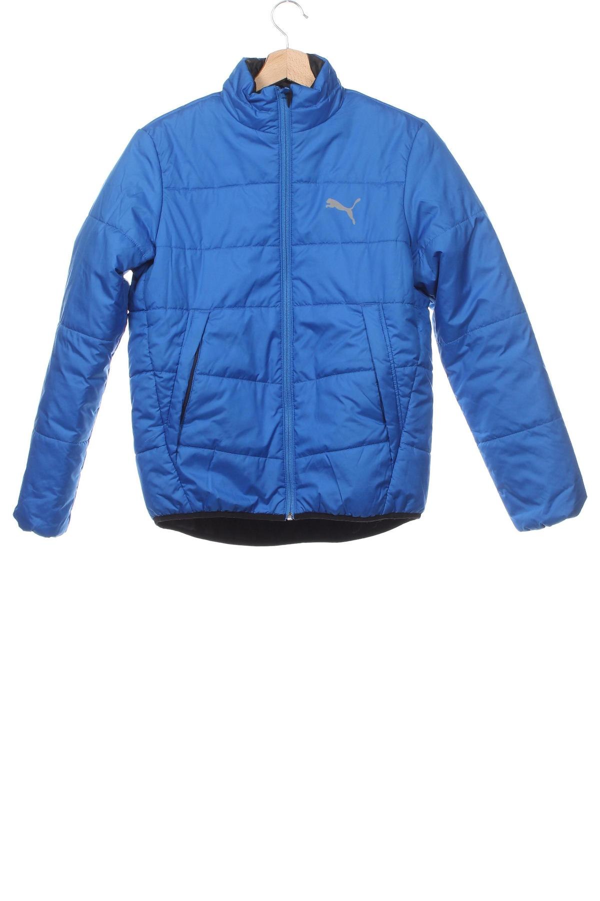 Kinderjacke PUMA, Größe 13-14y/ 164-168 cm, Farbe Blau, Preis 17,85 €