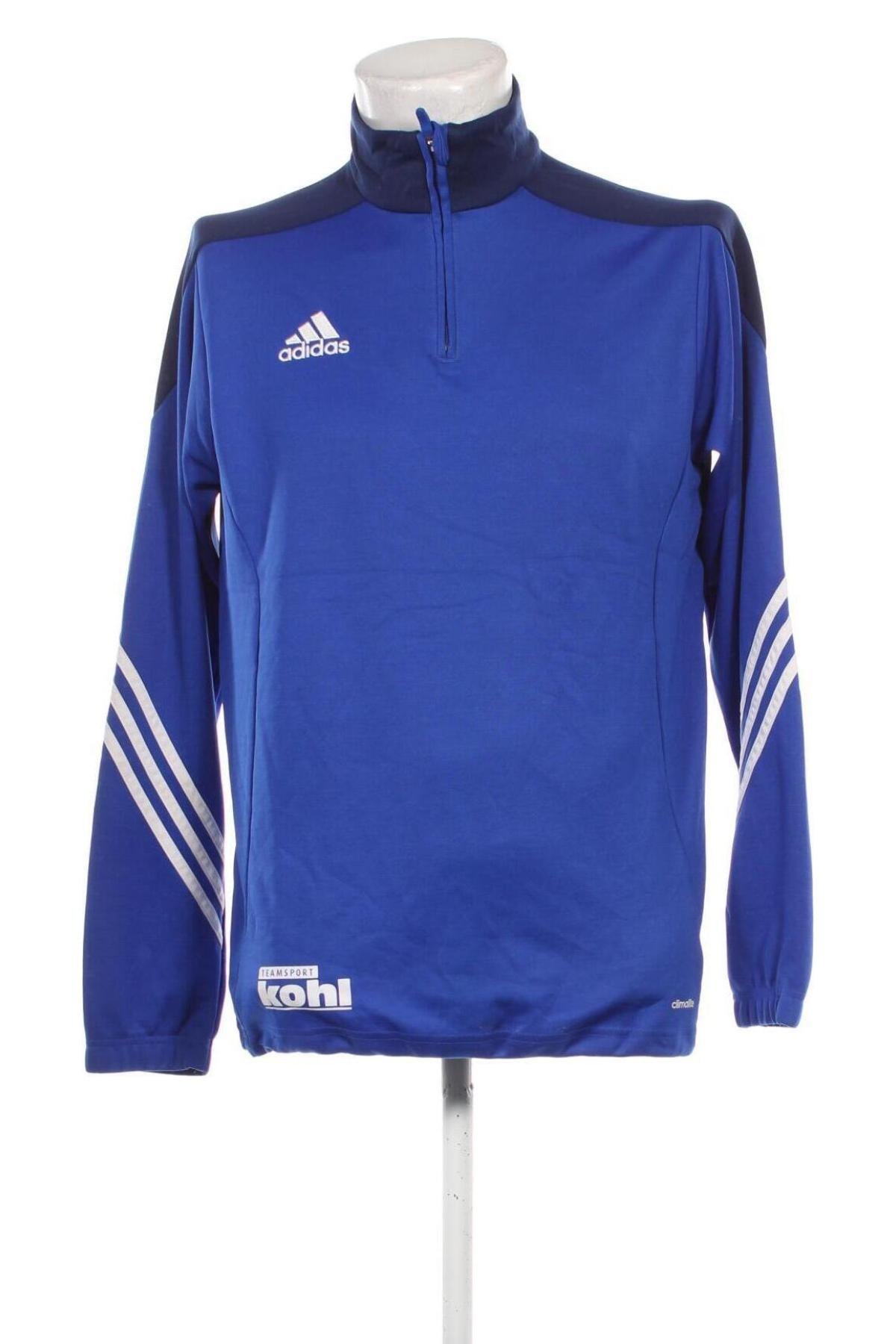 Herren Shirt Adidas, Größe L, Farbe Blau, Preis € 23,99