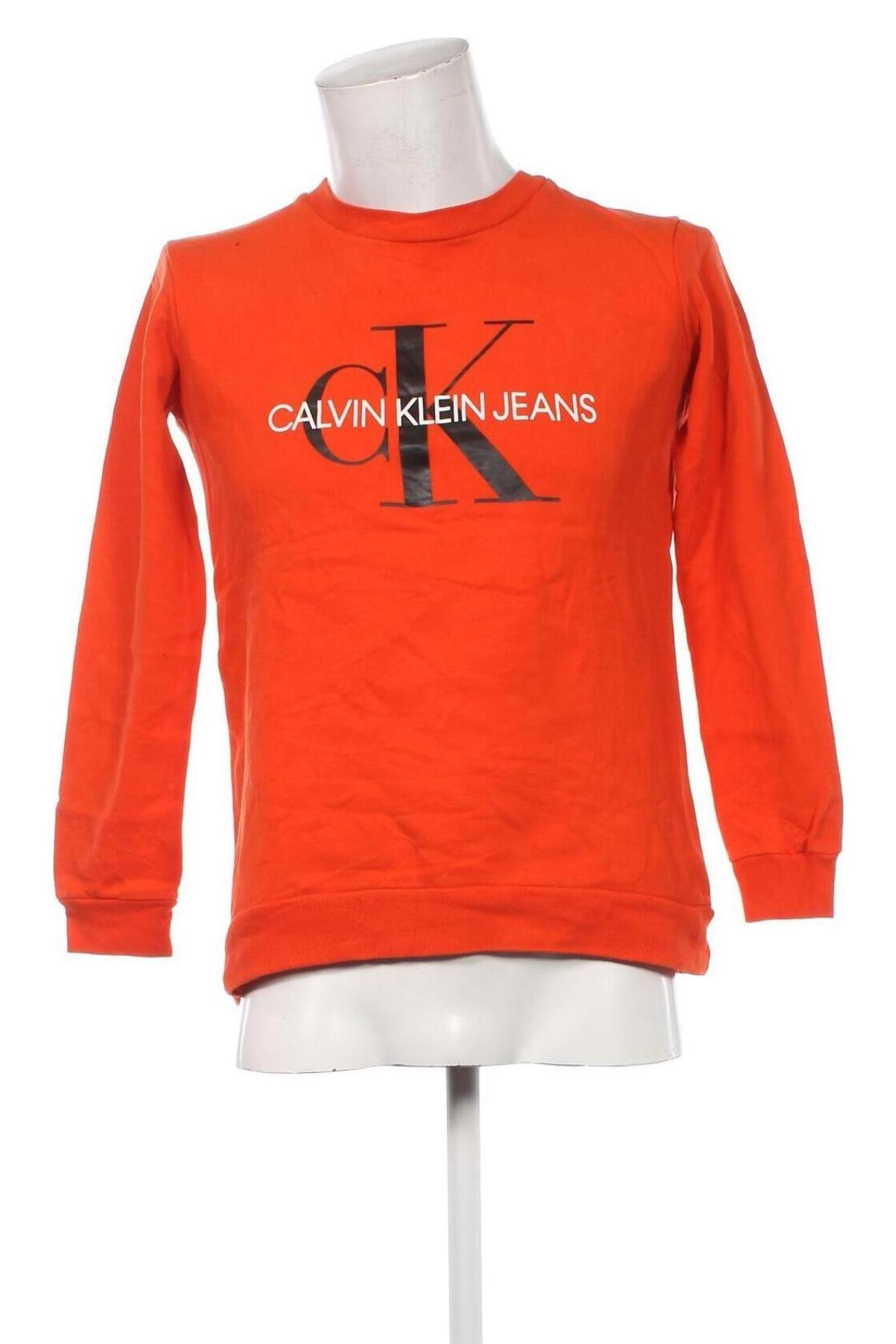 Herren Shirt Calvin Klein Jeans, Größe S, Farbe Orange, Preis 27,99 €