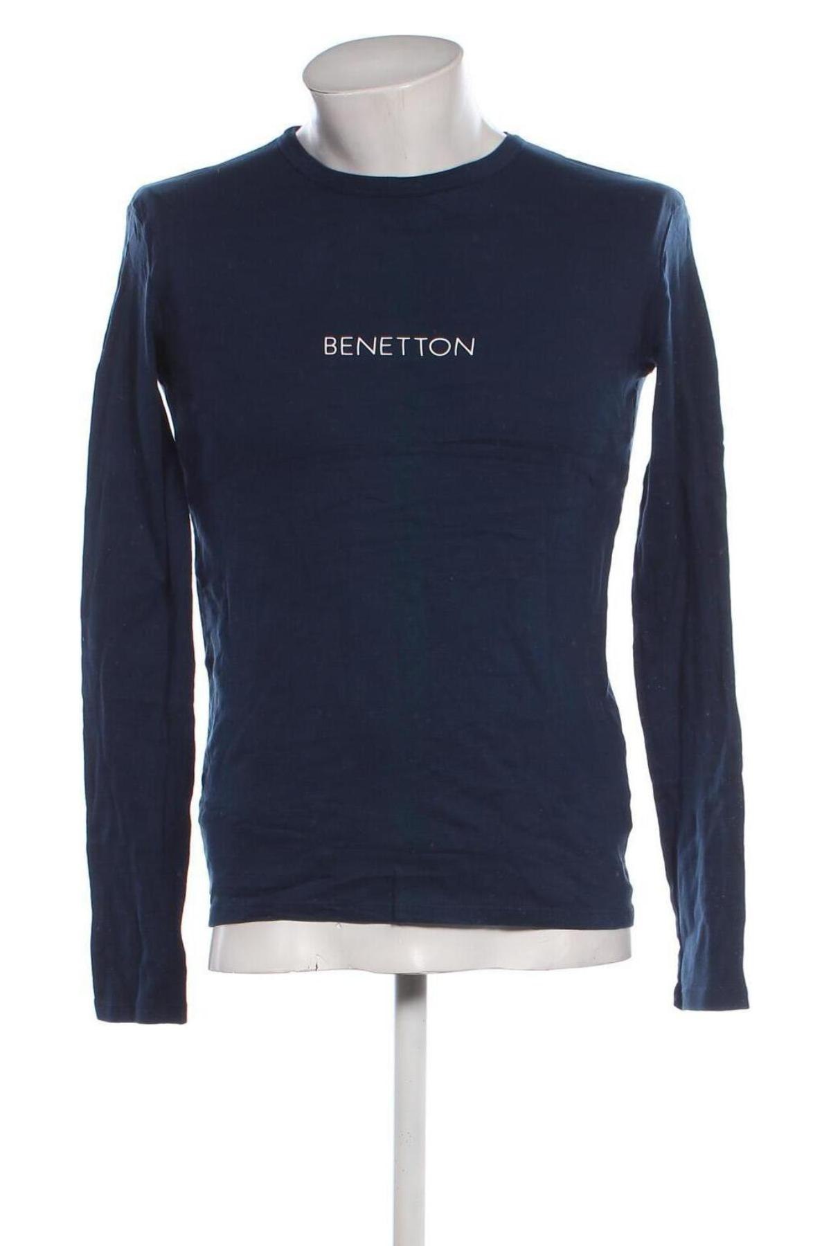 Herren Shirt United Colors Of Benetton, Größe L, Farbe Blau, Preis € 18,99