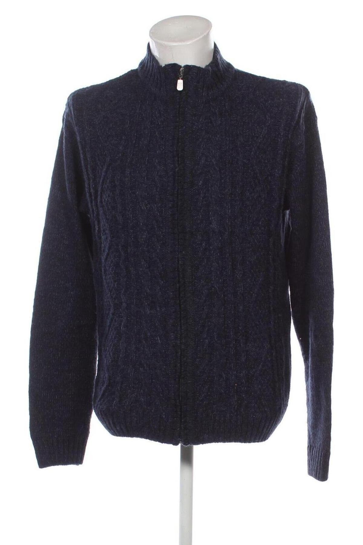 Herren Strickjacke, Größe XXL, Farbe Blau, Preis 17,99 €