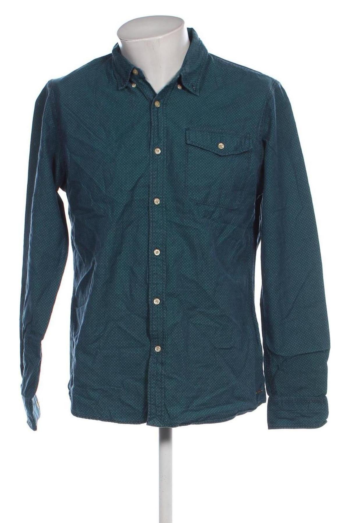 Herrenhemd Scotch & Soda, Größe XL, Farbe Blau, Preis 39,49 €