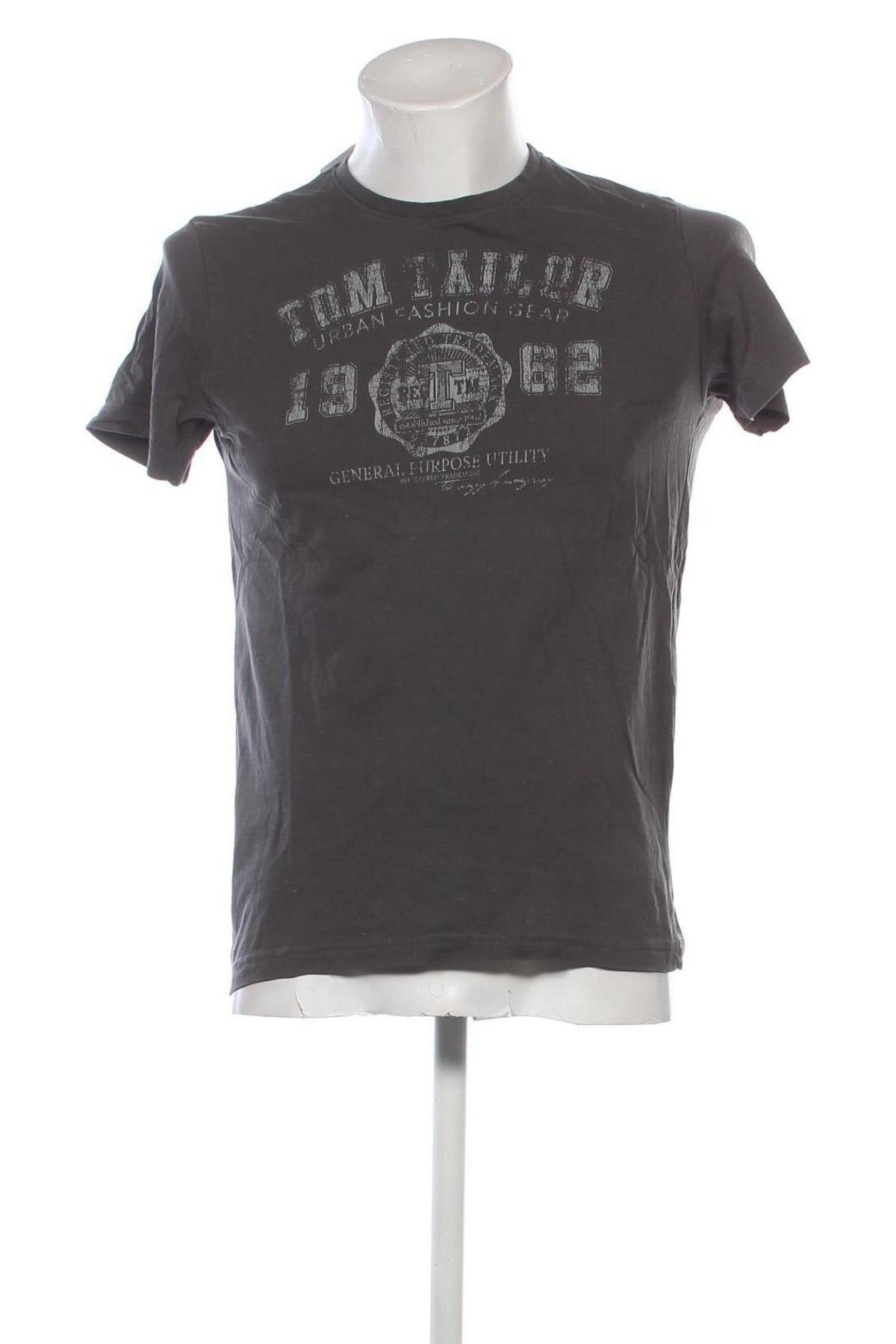 Herren T-Shirt Tom Tailor, Größe S, Farbe Grau, Preis € 8,00