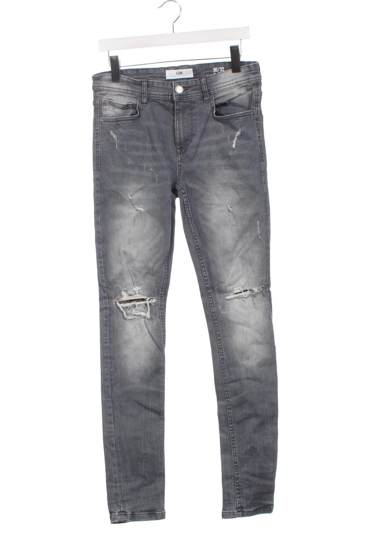 Herren Jeans FSBN, Größe S, Farbe Grau, Preis 27,49 €