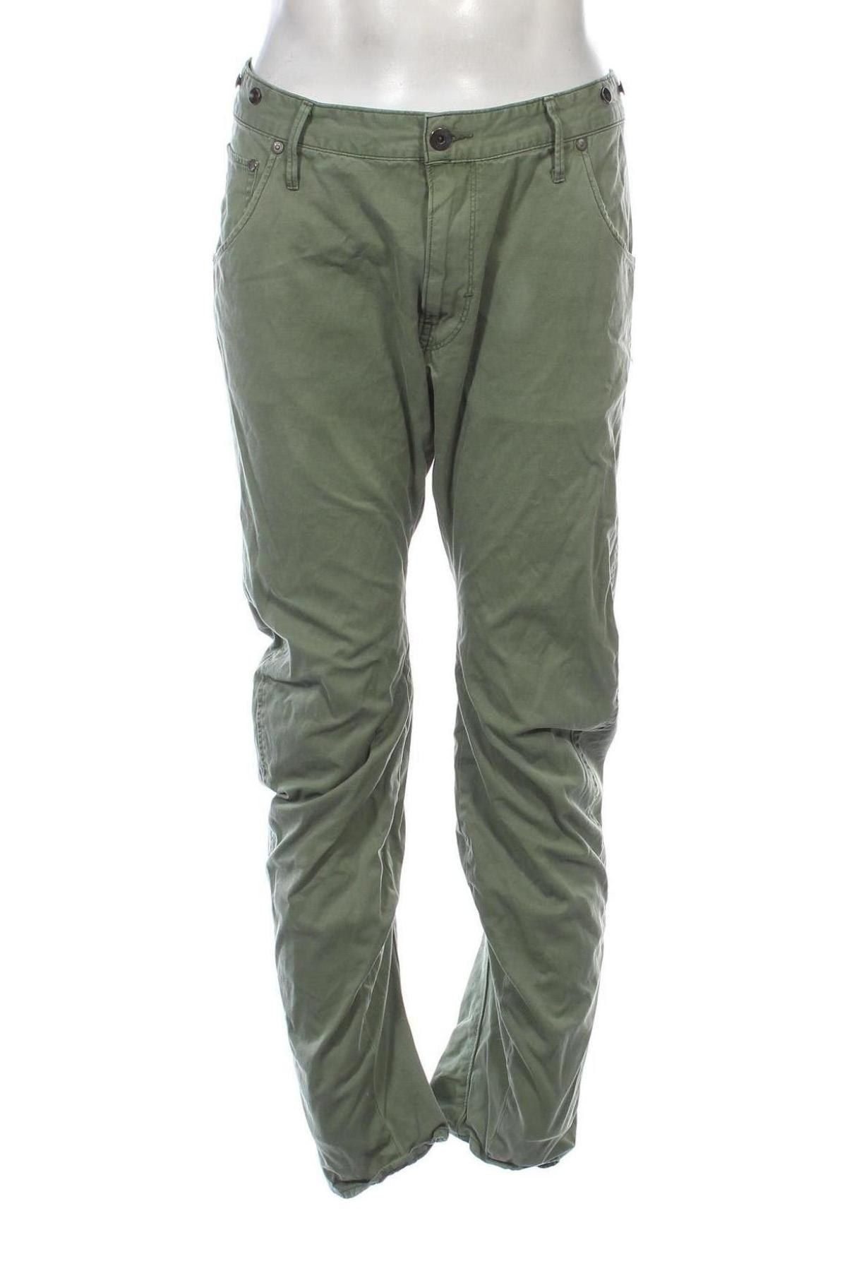 Blugi de bărbați G-Star Raw, Mărime L, Culoare Verde, Preț 171,99 Lei